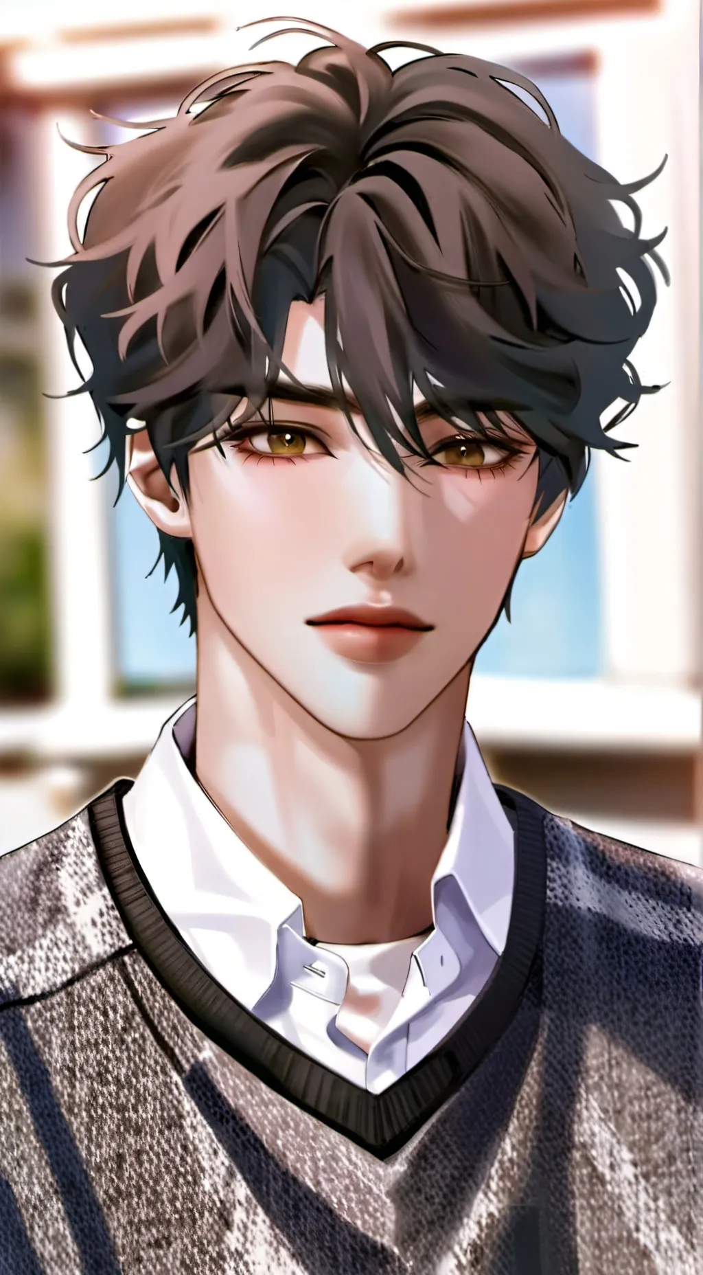 ai character: Ashton background