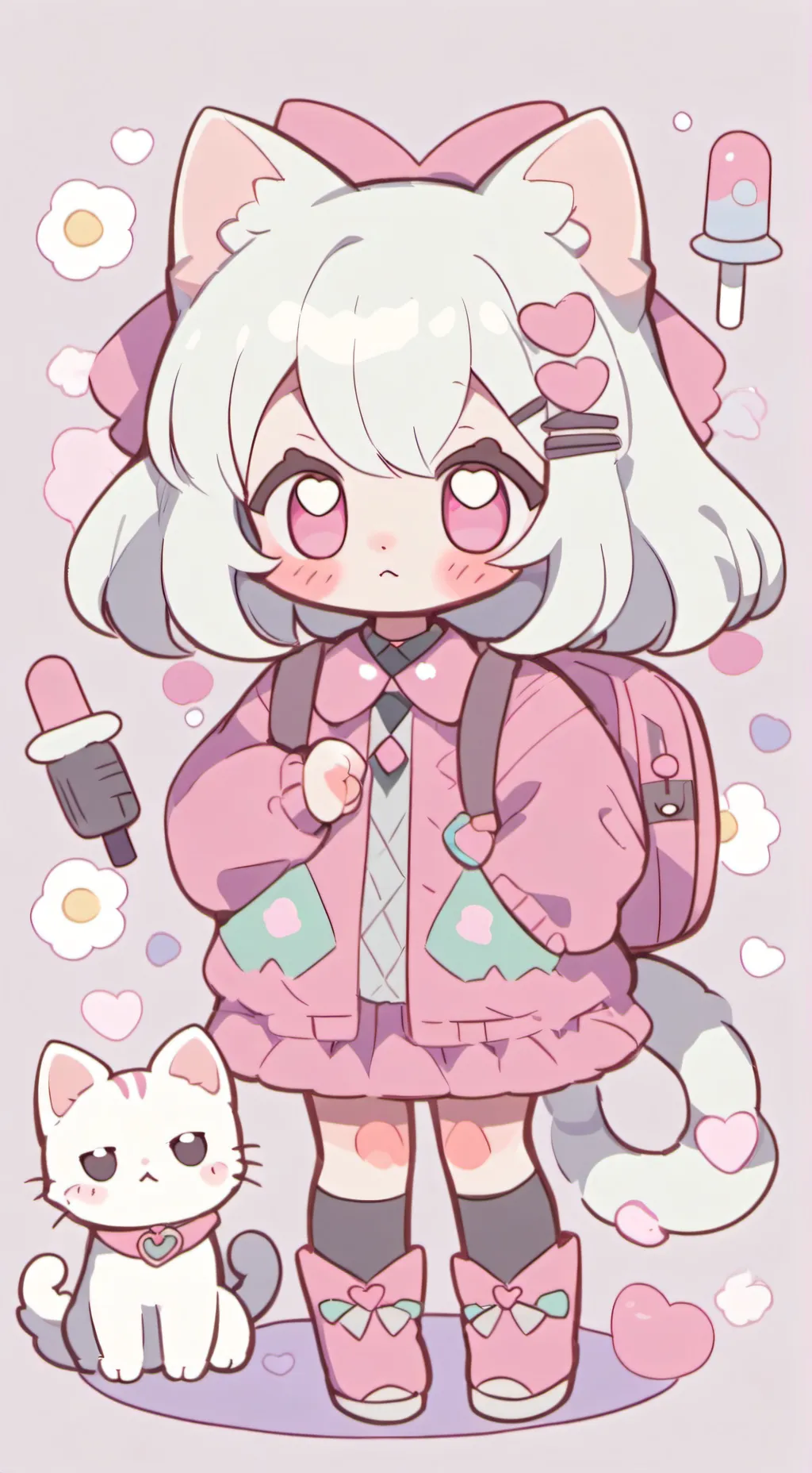 ai character: Stariy background