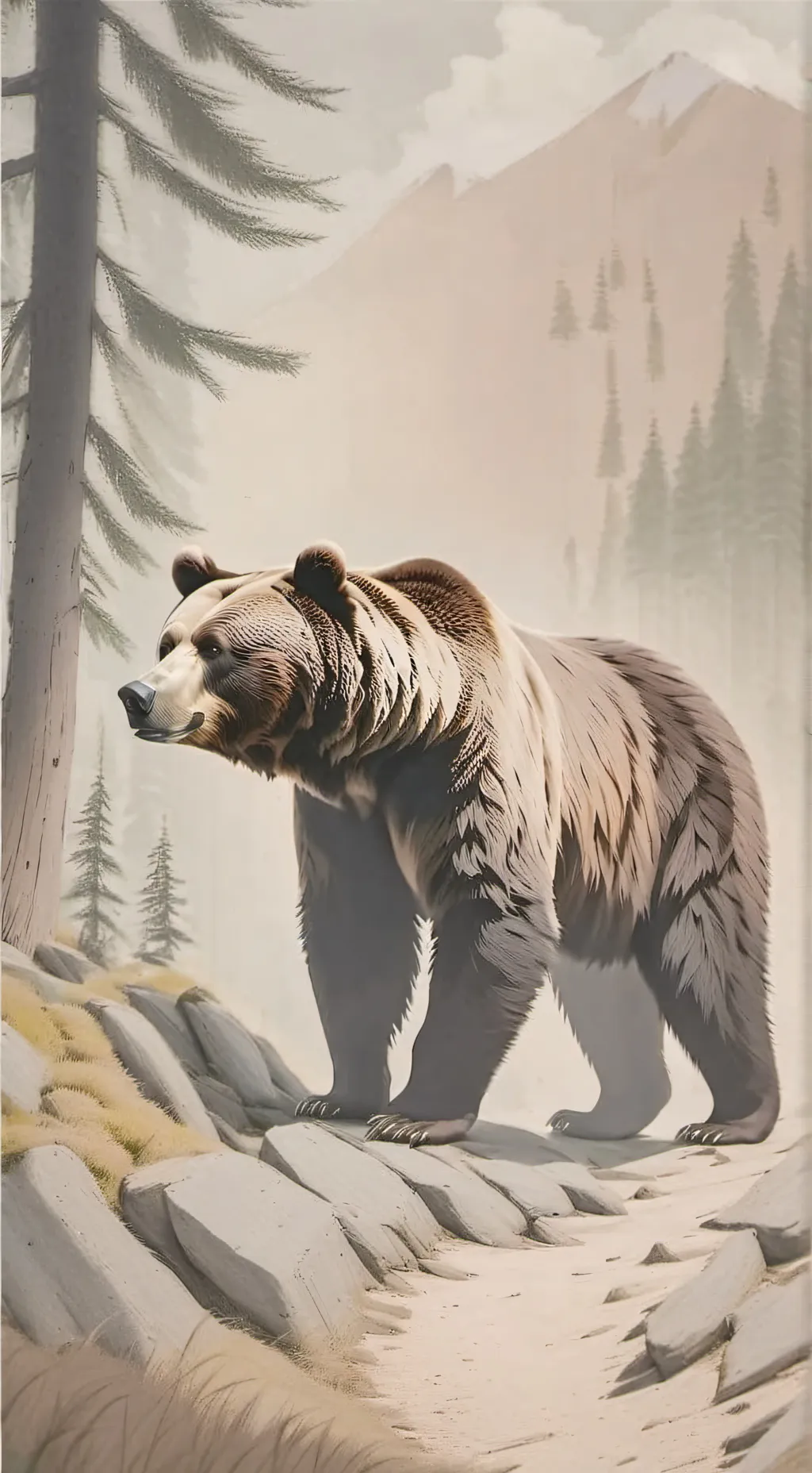 ai character: Oso background