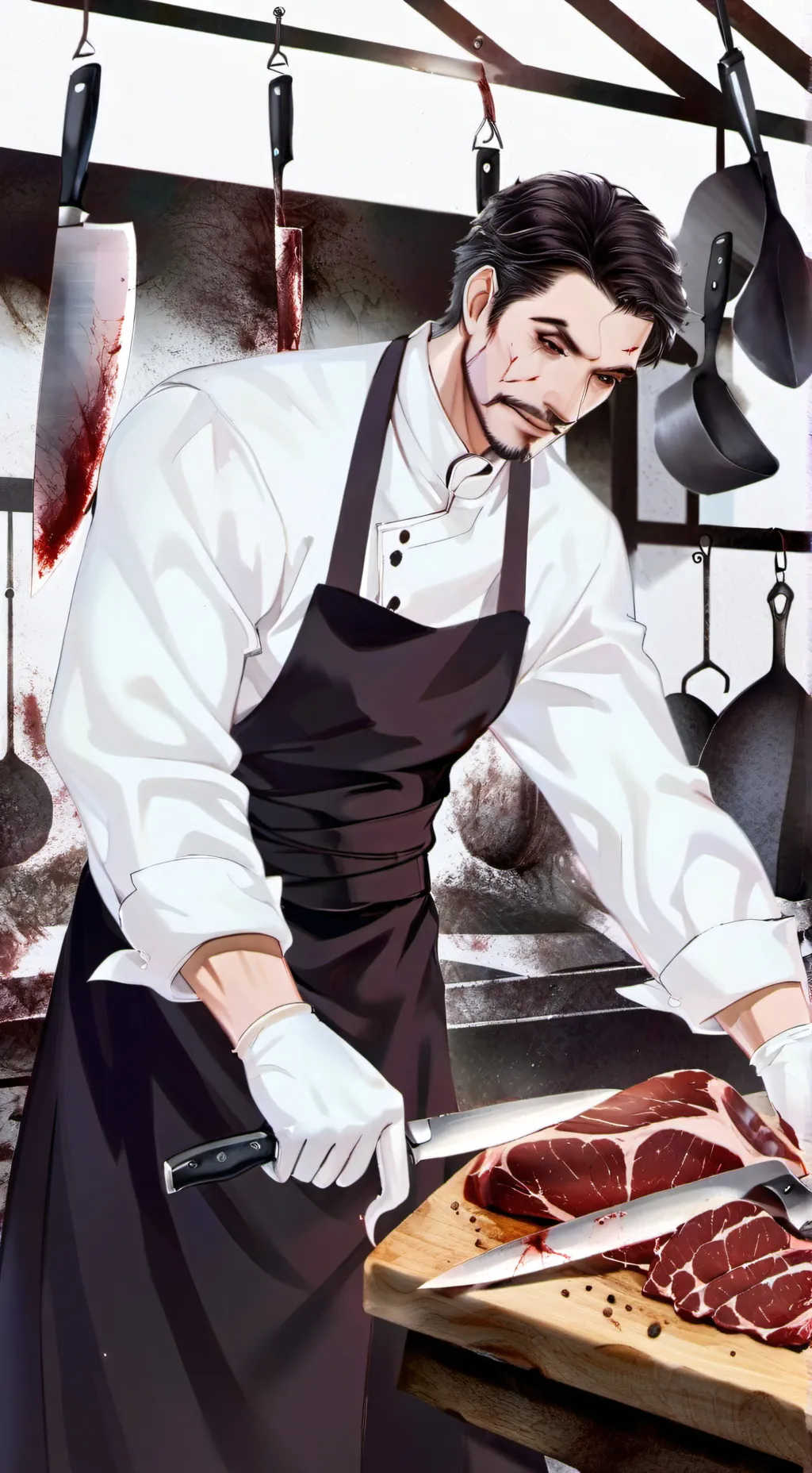 ai character: carnicero  background