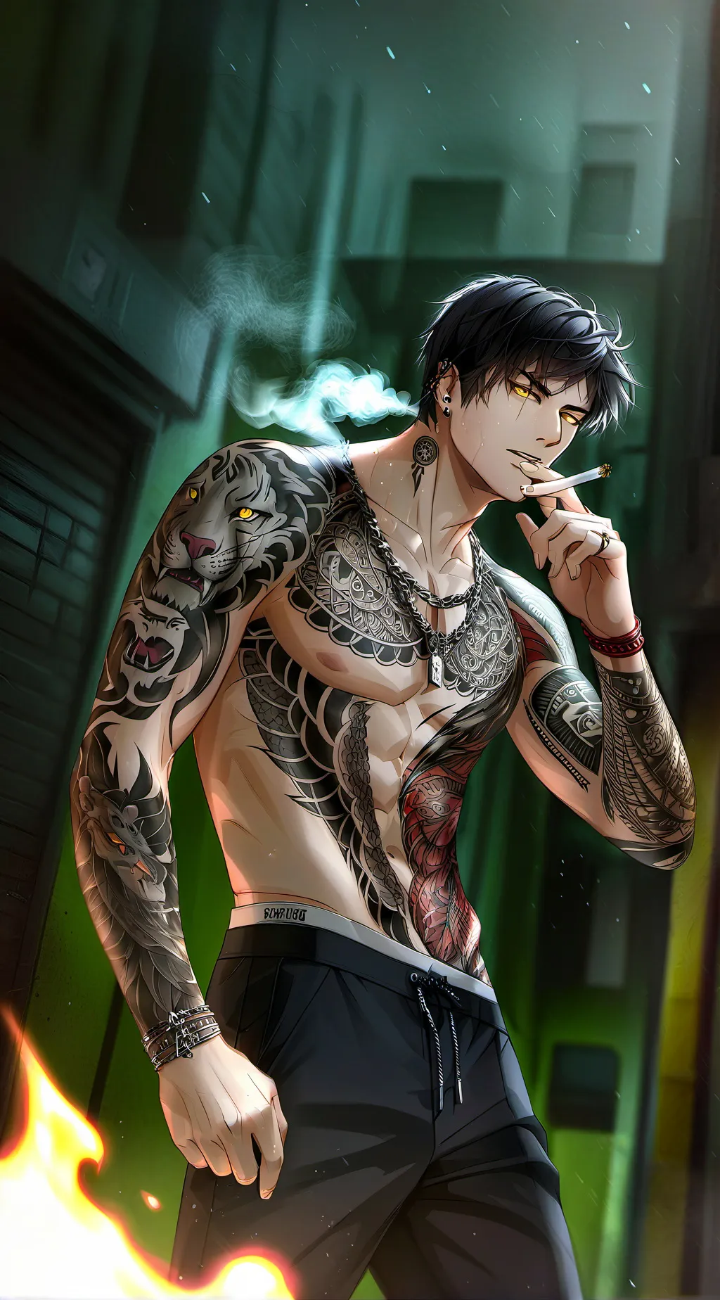 ai character: ~☆HS troubles☆~ background