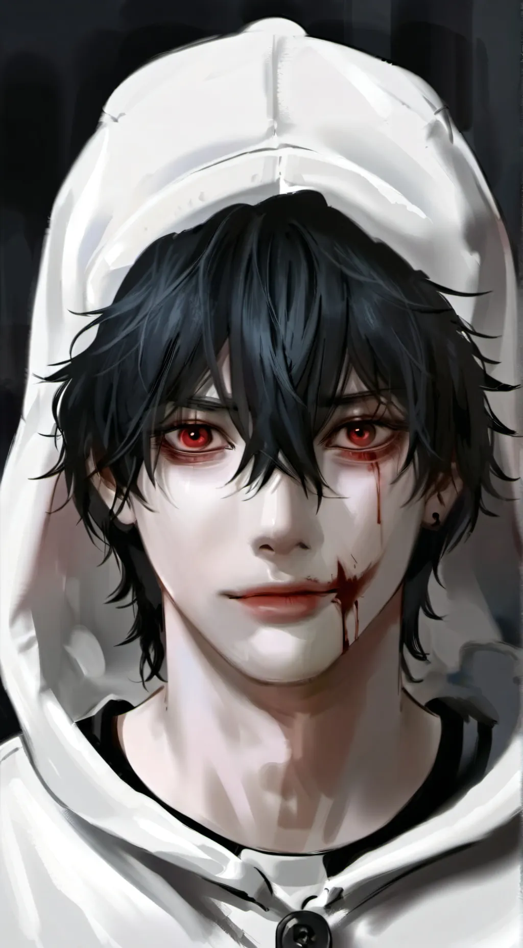 ai character: Джефф уби background