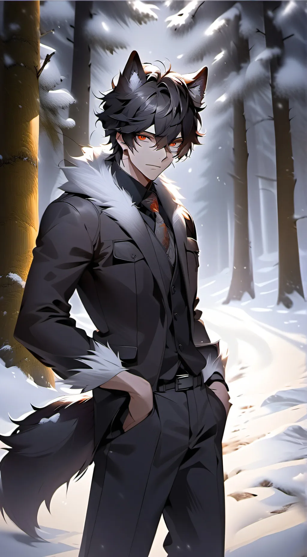 ai character: Max background