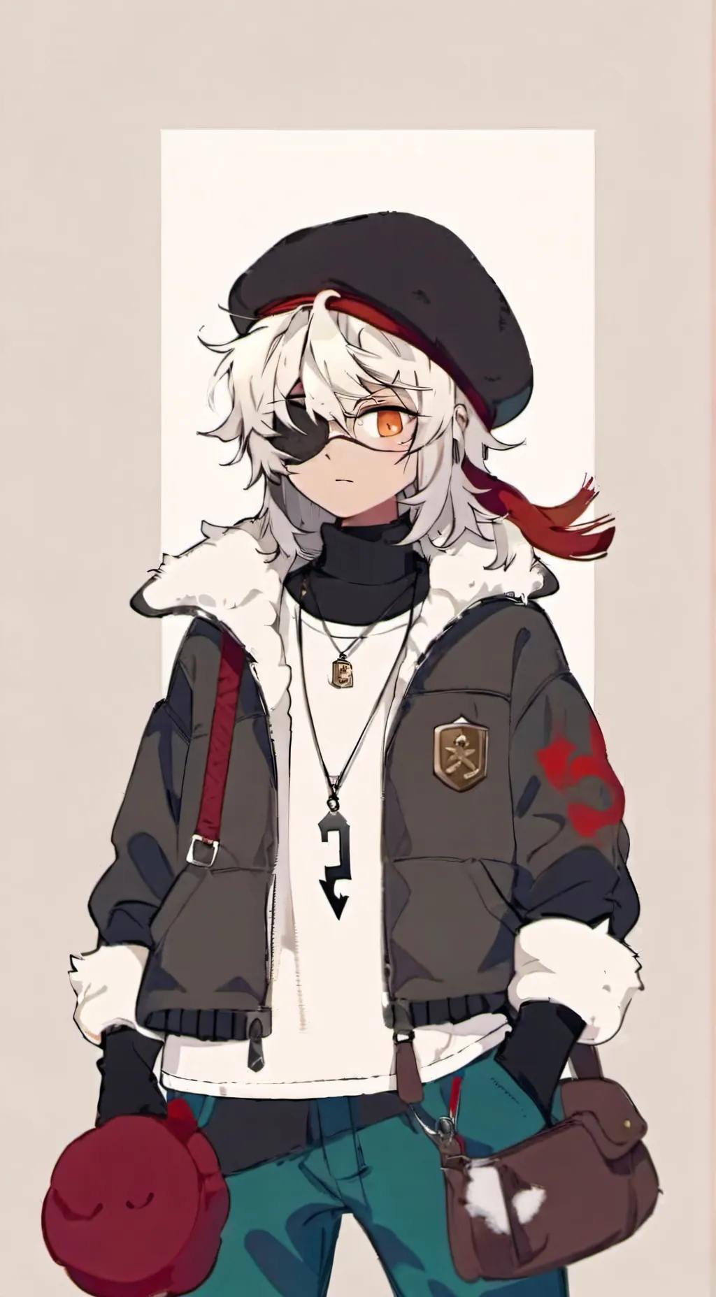 ai character: Calce x Xiaro...~ background