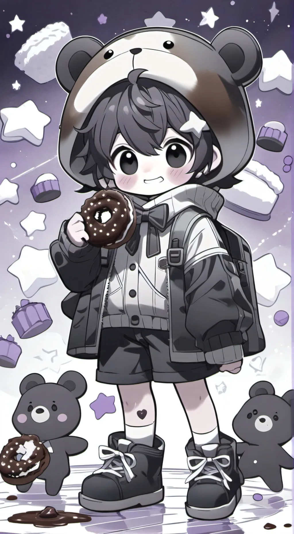 ai character: your baby (liv) background