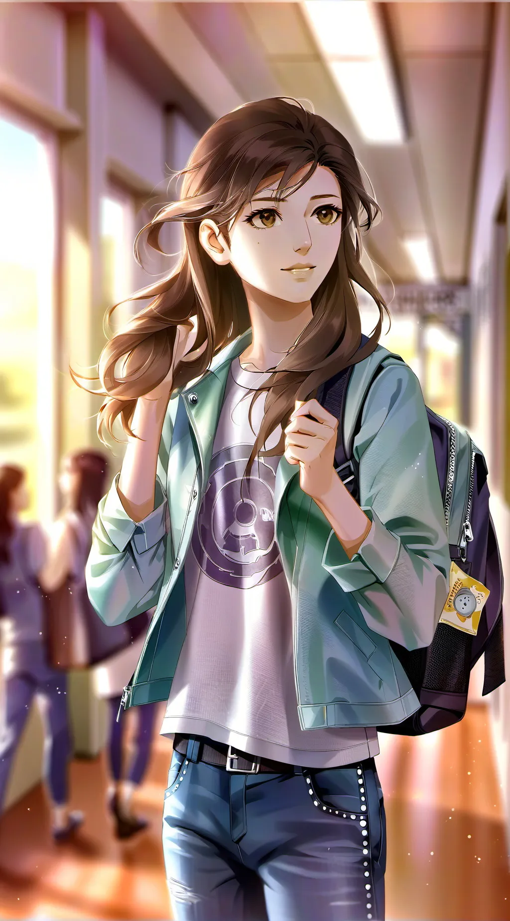 ai character: ✨ Stephanie ✨ background