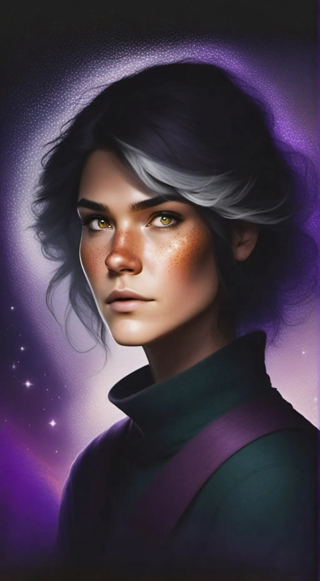 ai character: Aurora Rising background