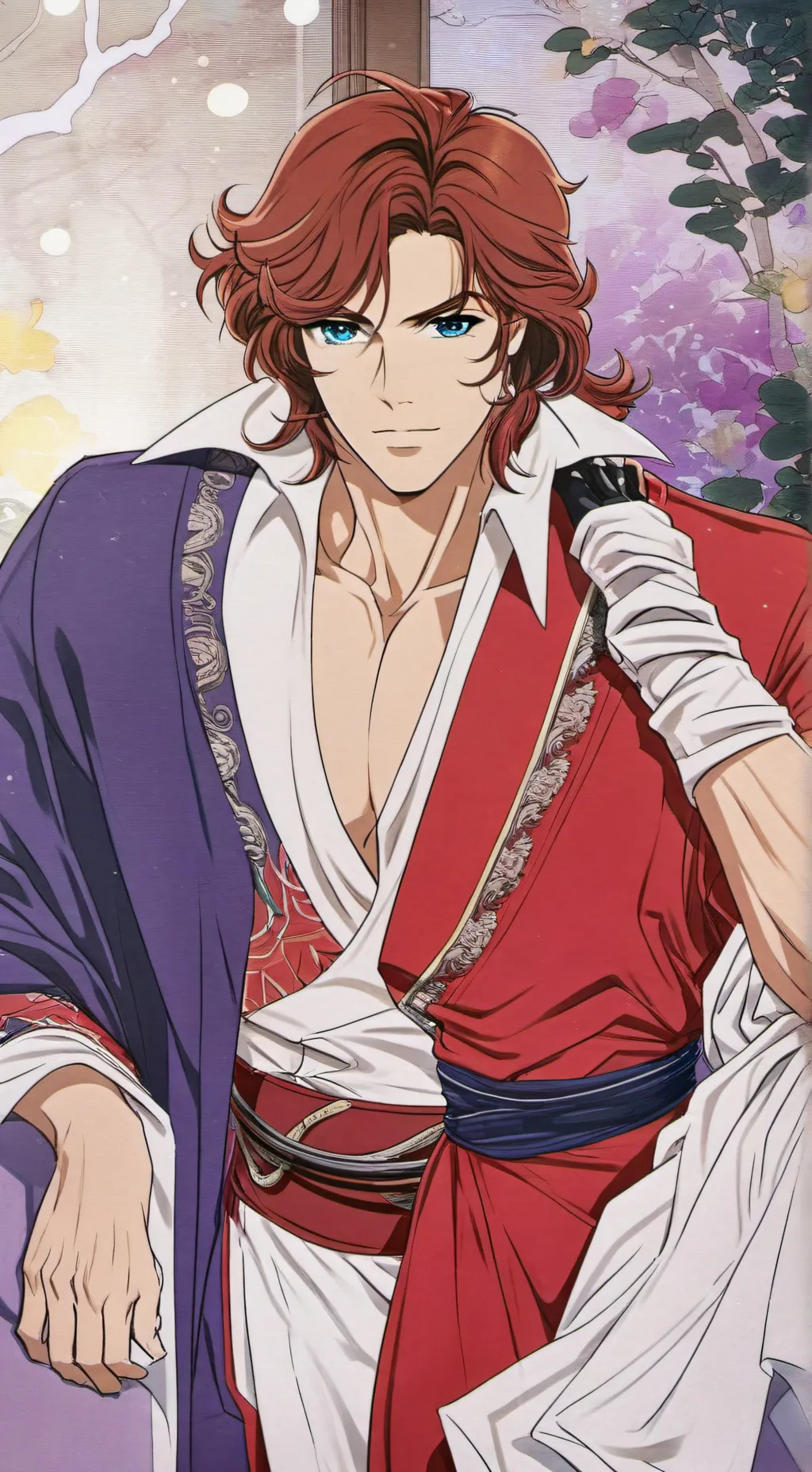 ai character: Edward Clark  background