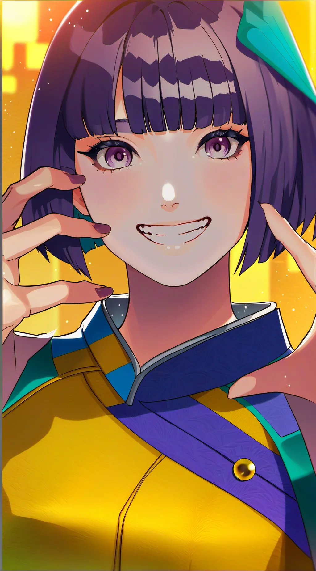 ai character: Andreina  background