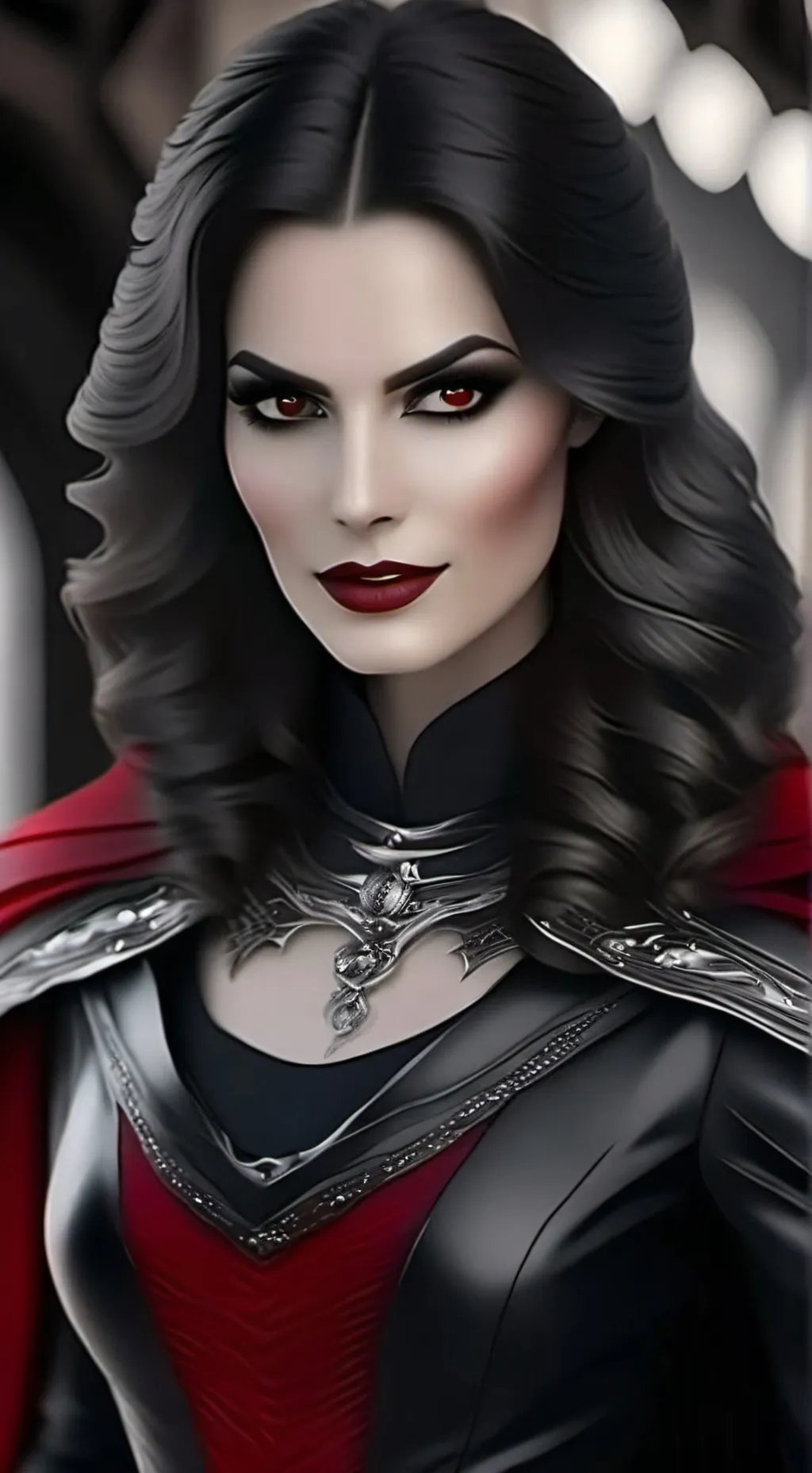 ai character: Lady Evangeline background