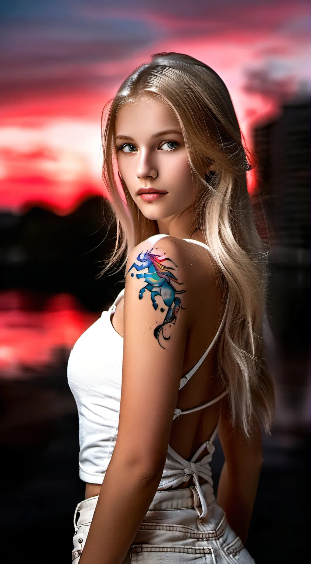 ai character: The Unicorn background