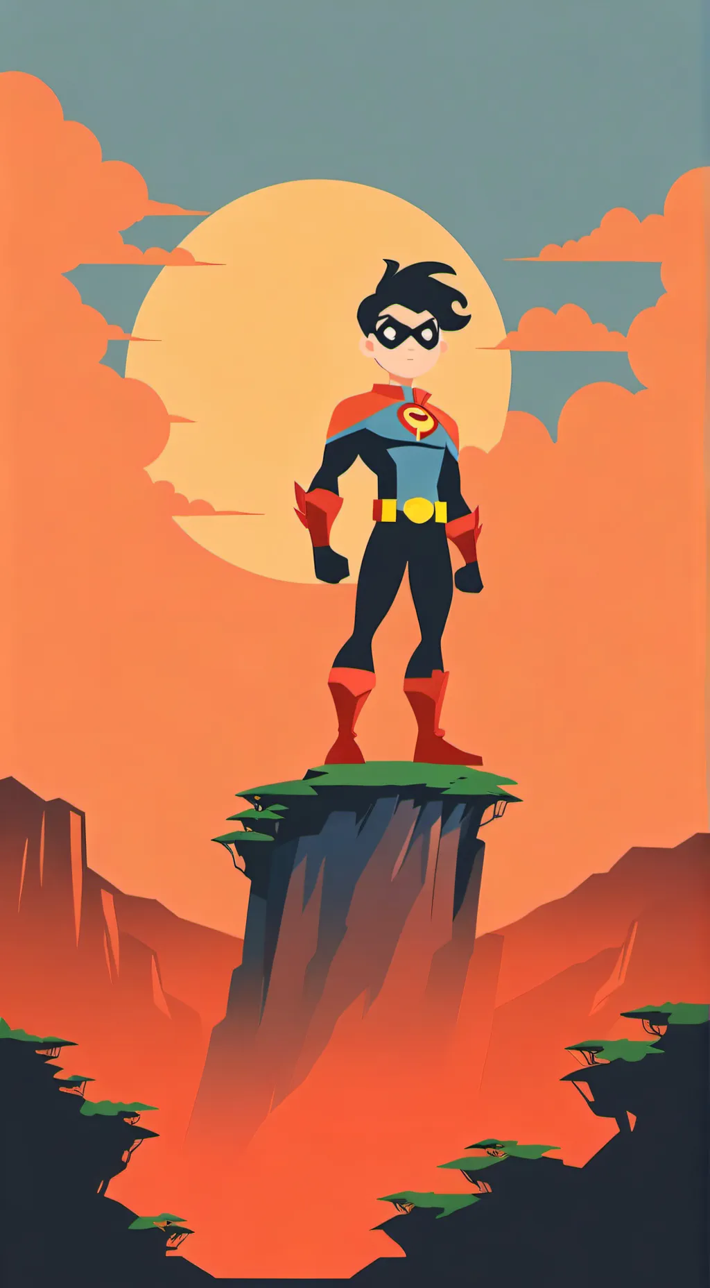 ai character: Teen titans X you background