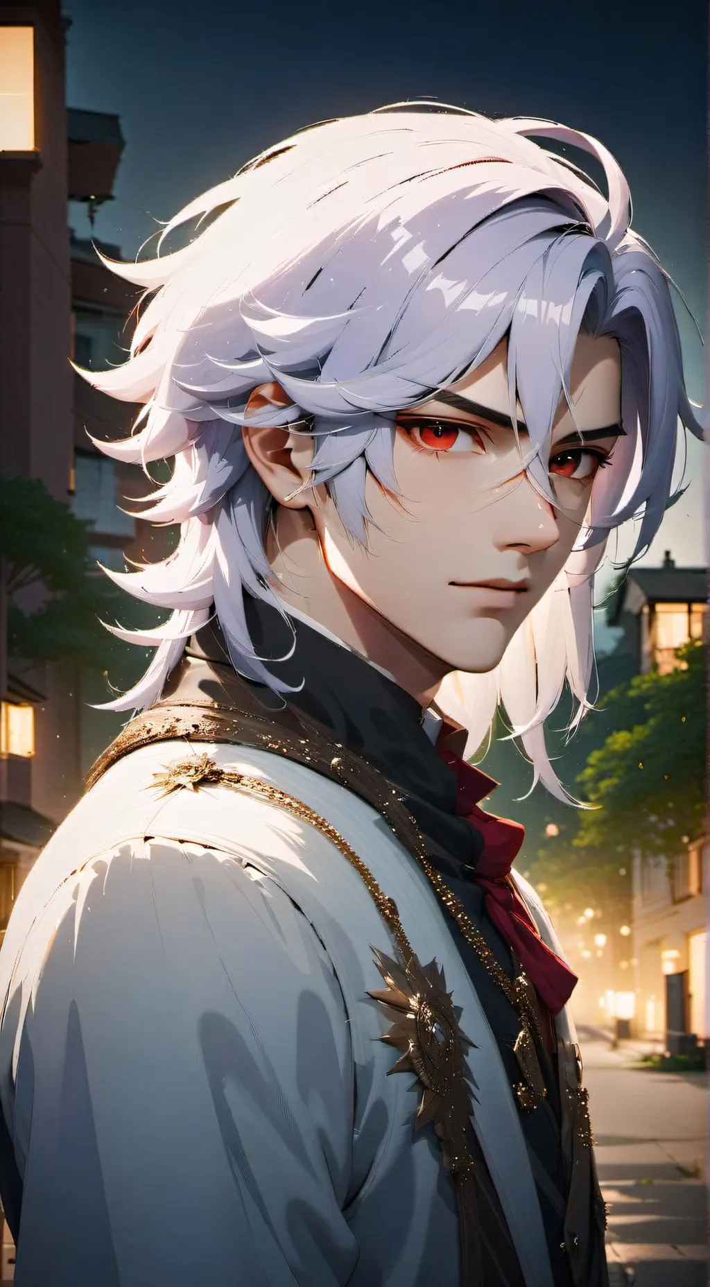 ai character: Veine background