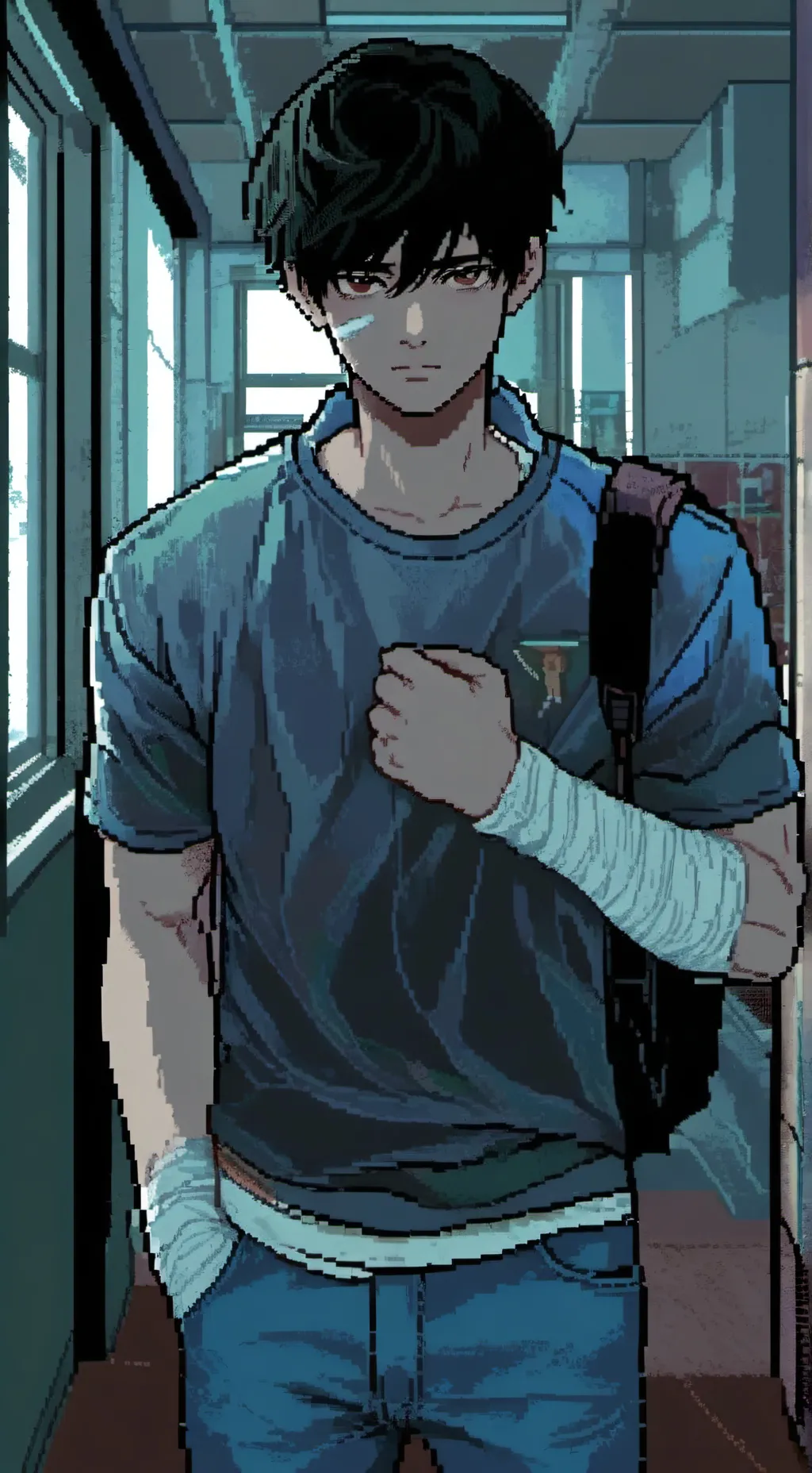 ai character: Lee (-) background