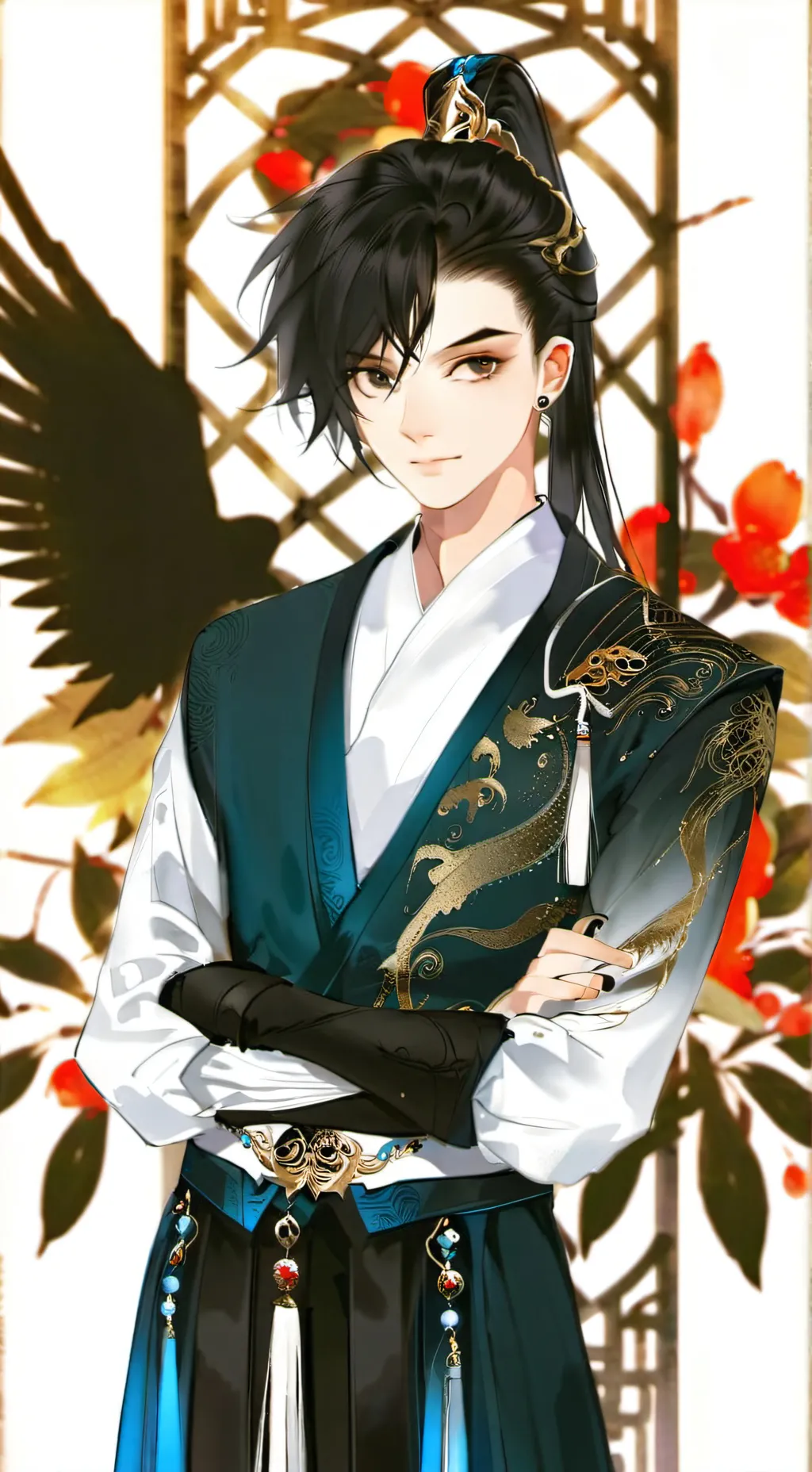 ai character: Javier  background