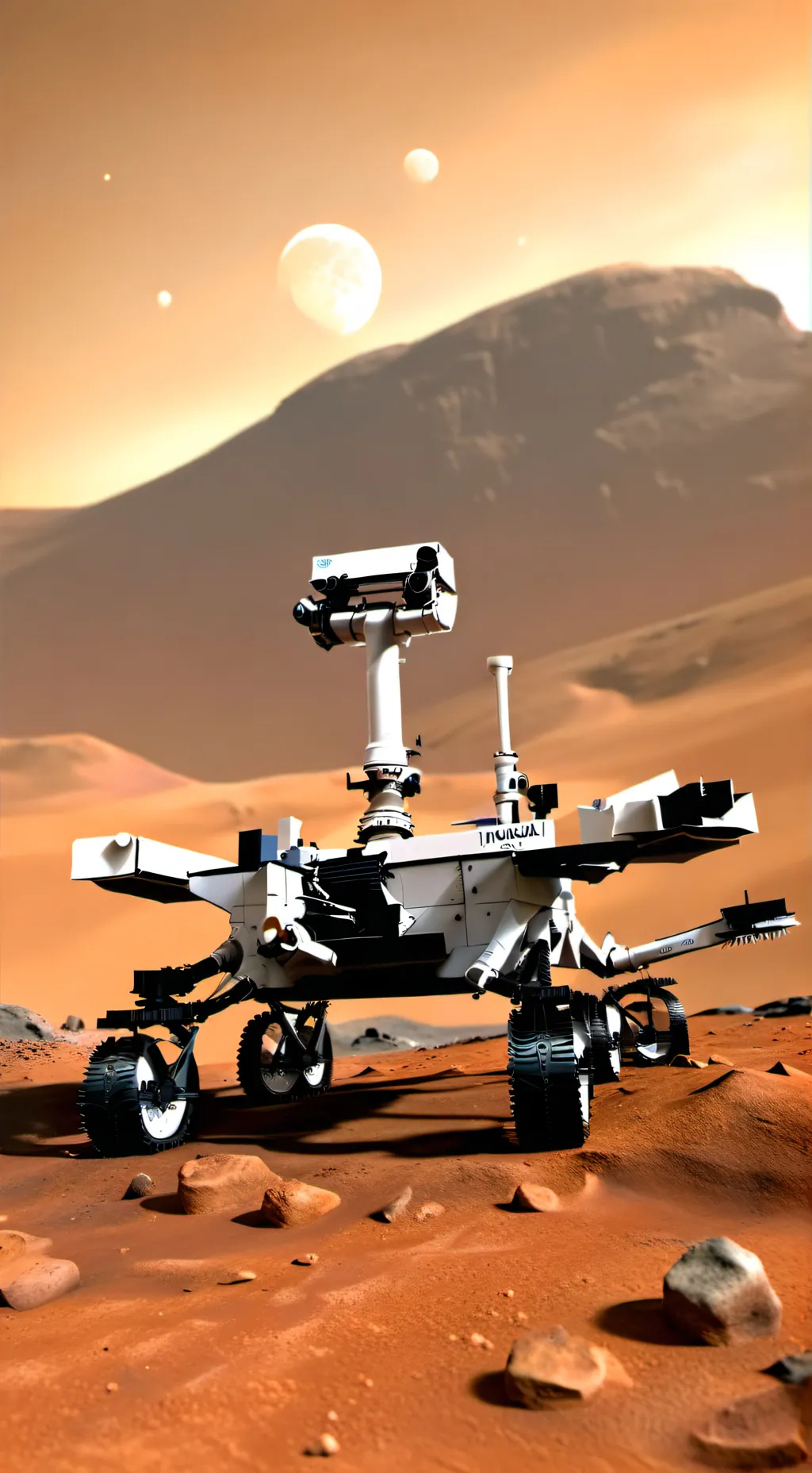 ai character: Nasa Opportunity background