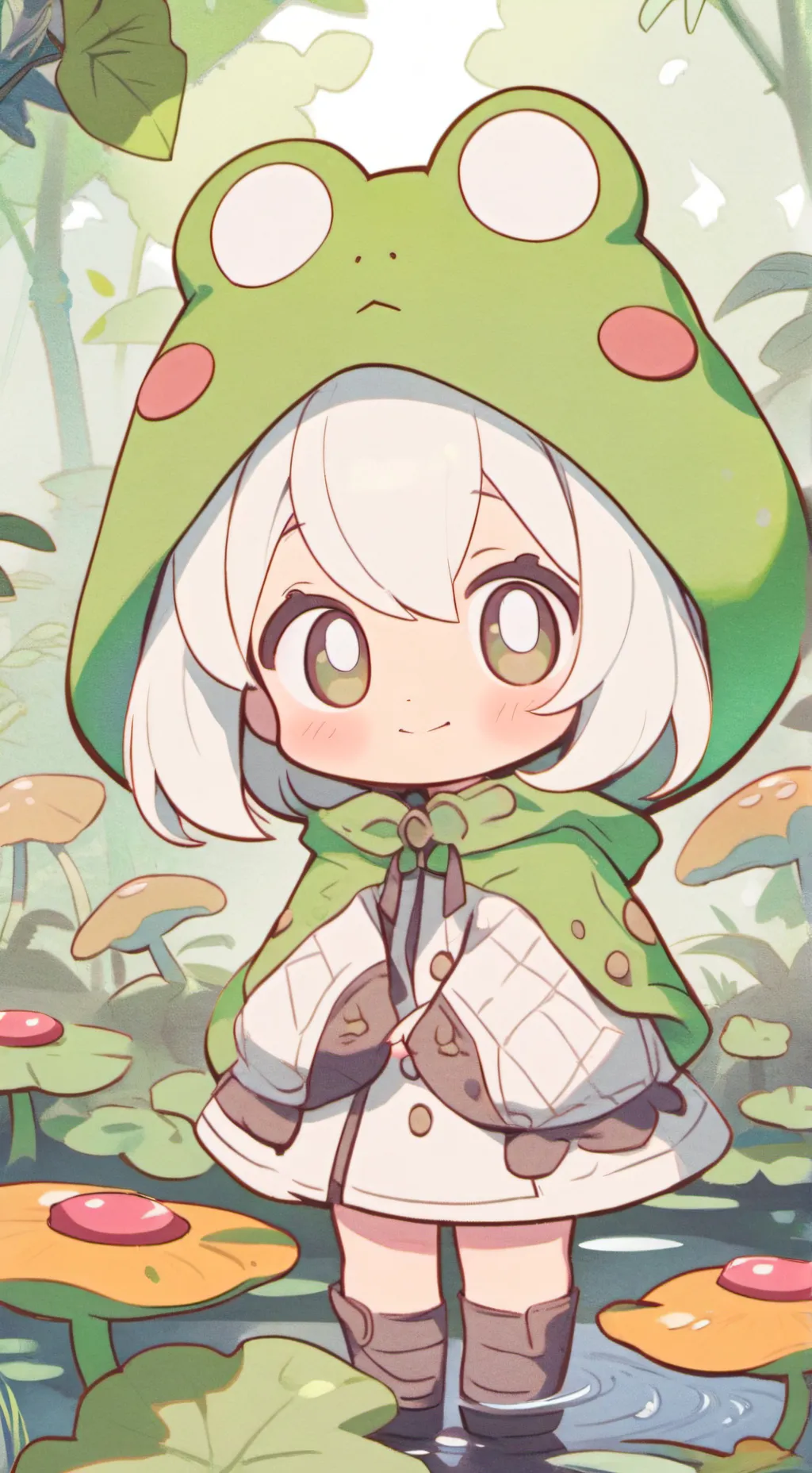 ai character: Наки background