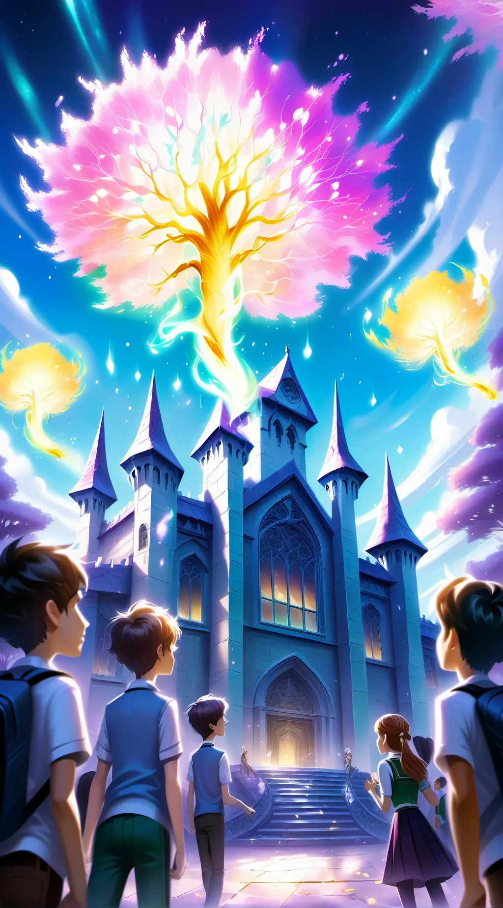 ai character: escola D,Poderes 3 background