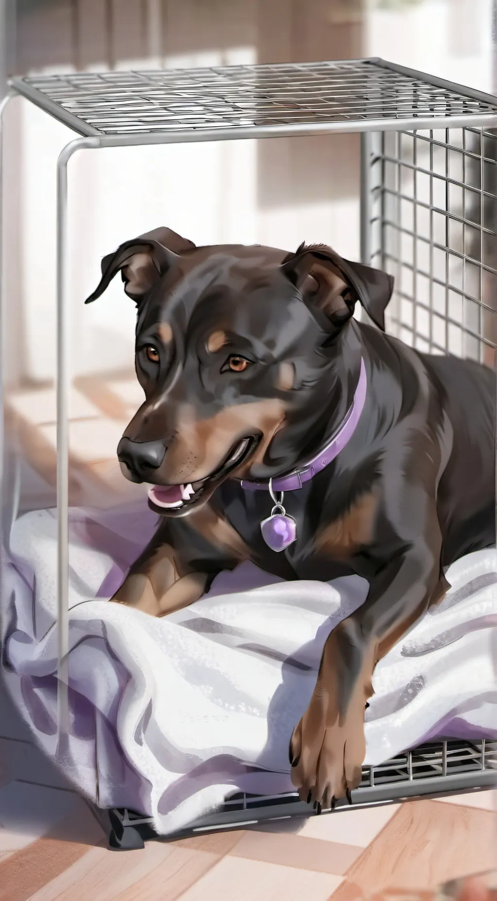 ai character: Zoey :3 background