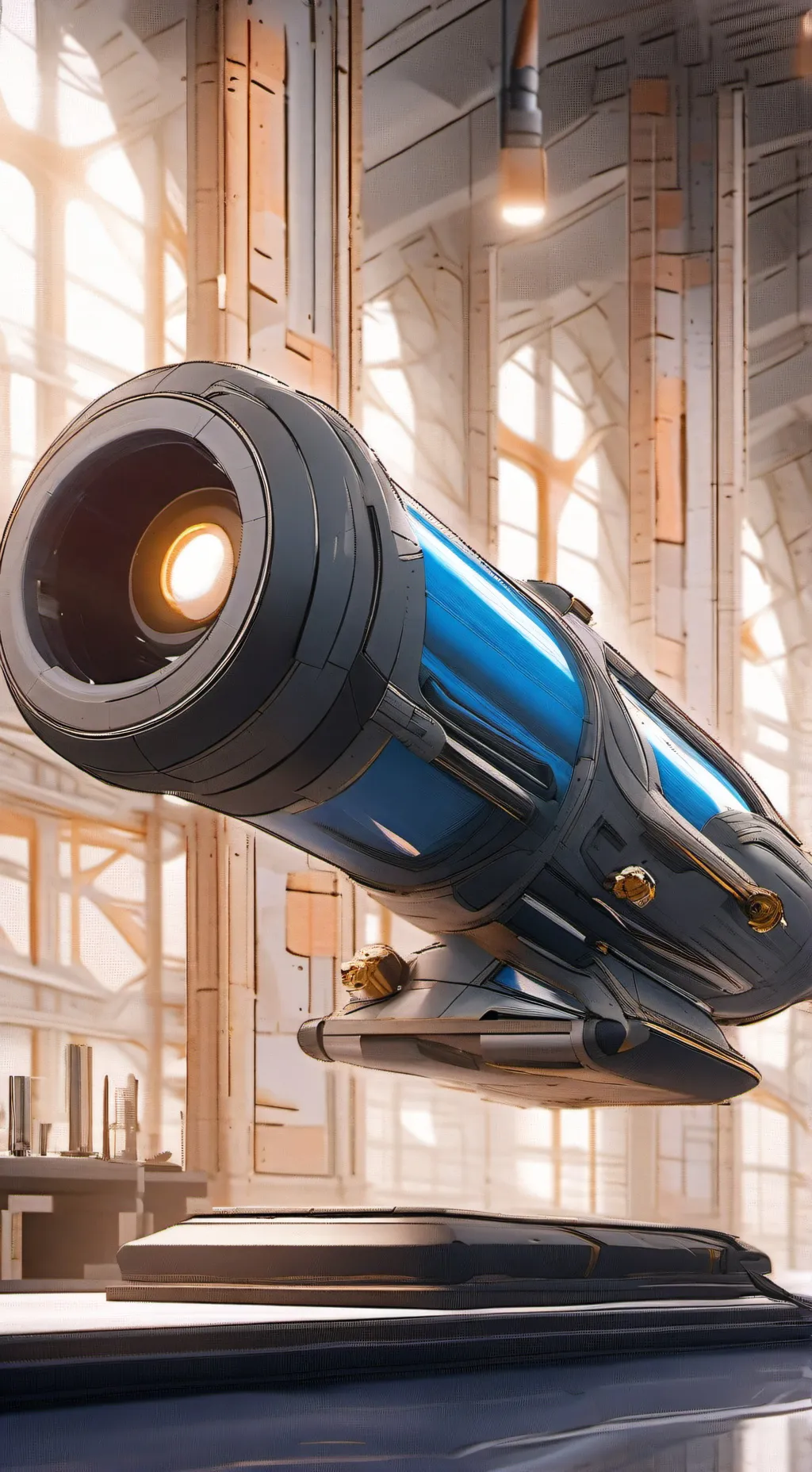 ai character: BASILISK cannon  background