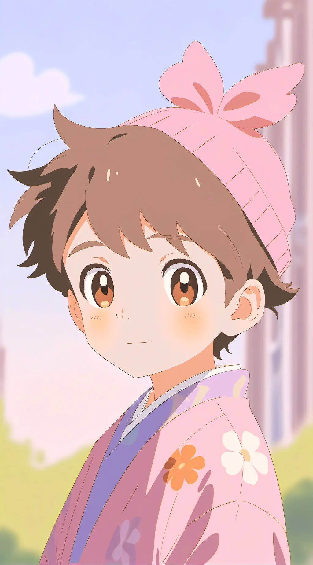 ai character: Wonderful timeskip background