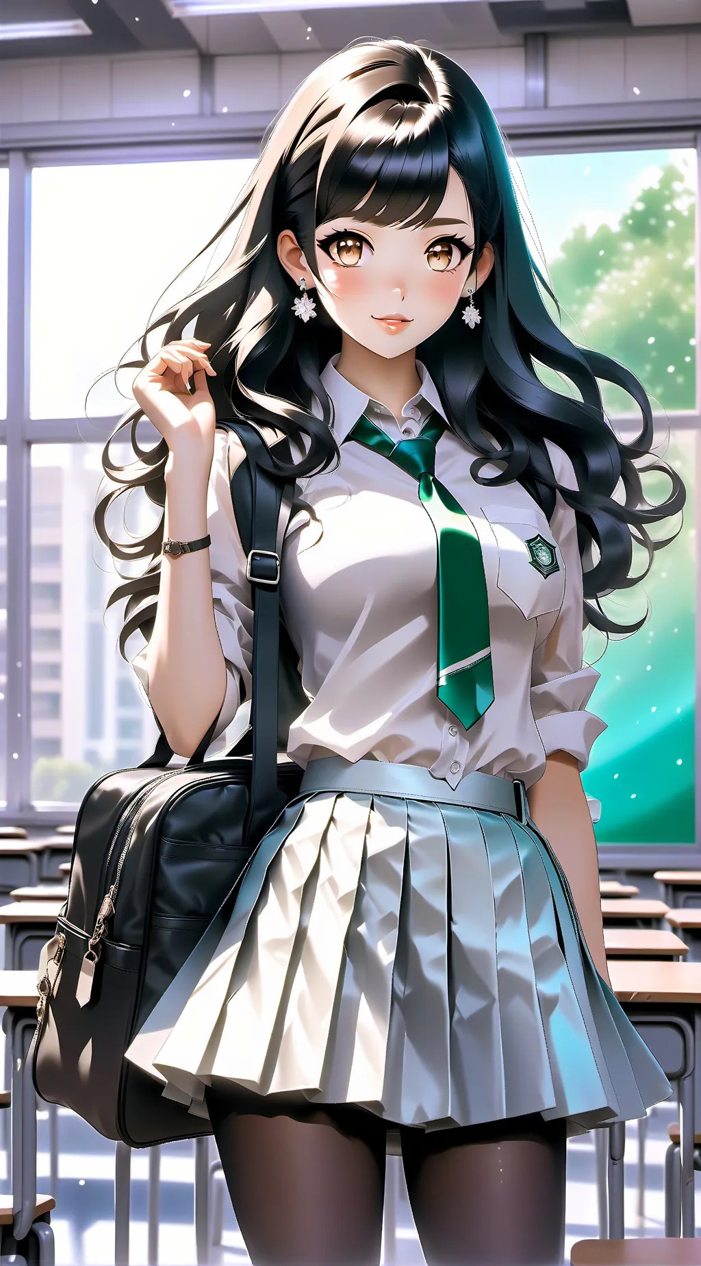 ai character: luci  background