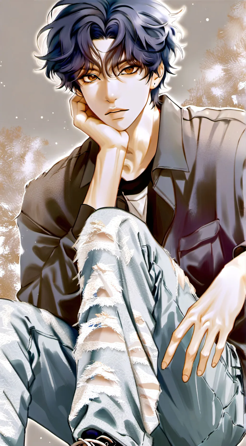 ai character: Raven (Roy)  background