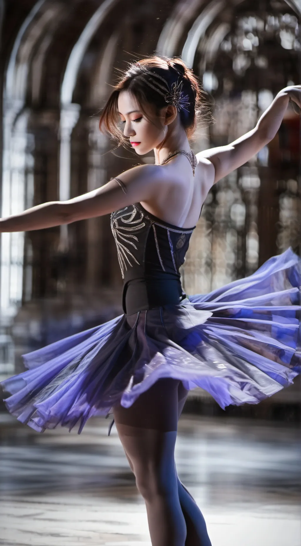 ai character: Work it (show) background