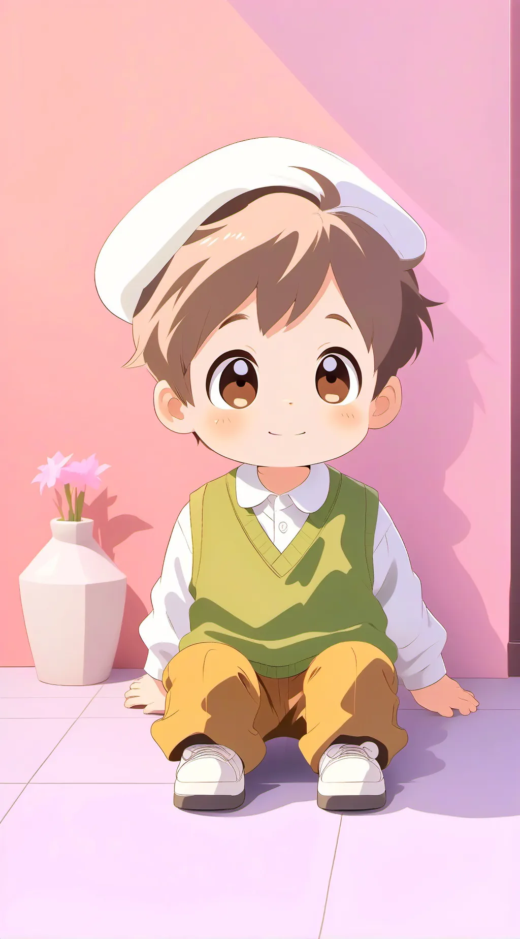 ai character: Pro Heroes x child background