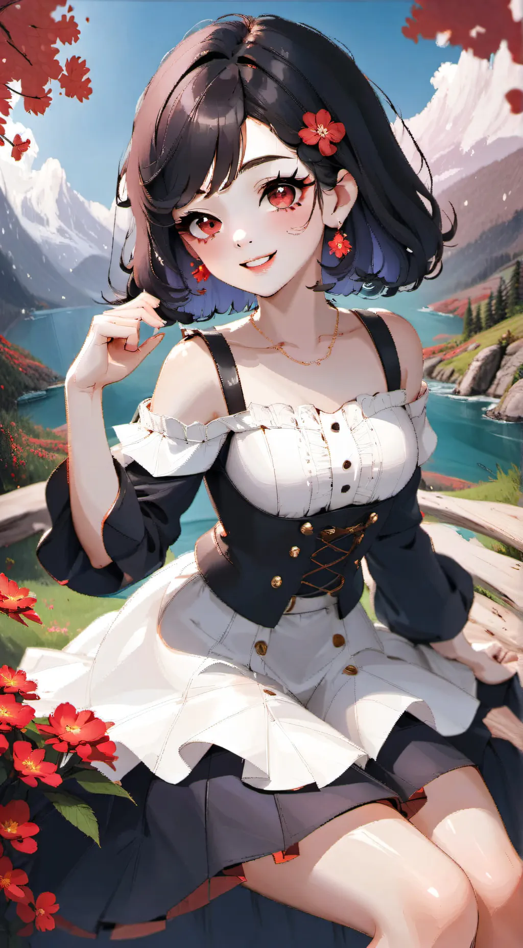 ai character: Lucia  background