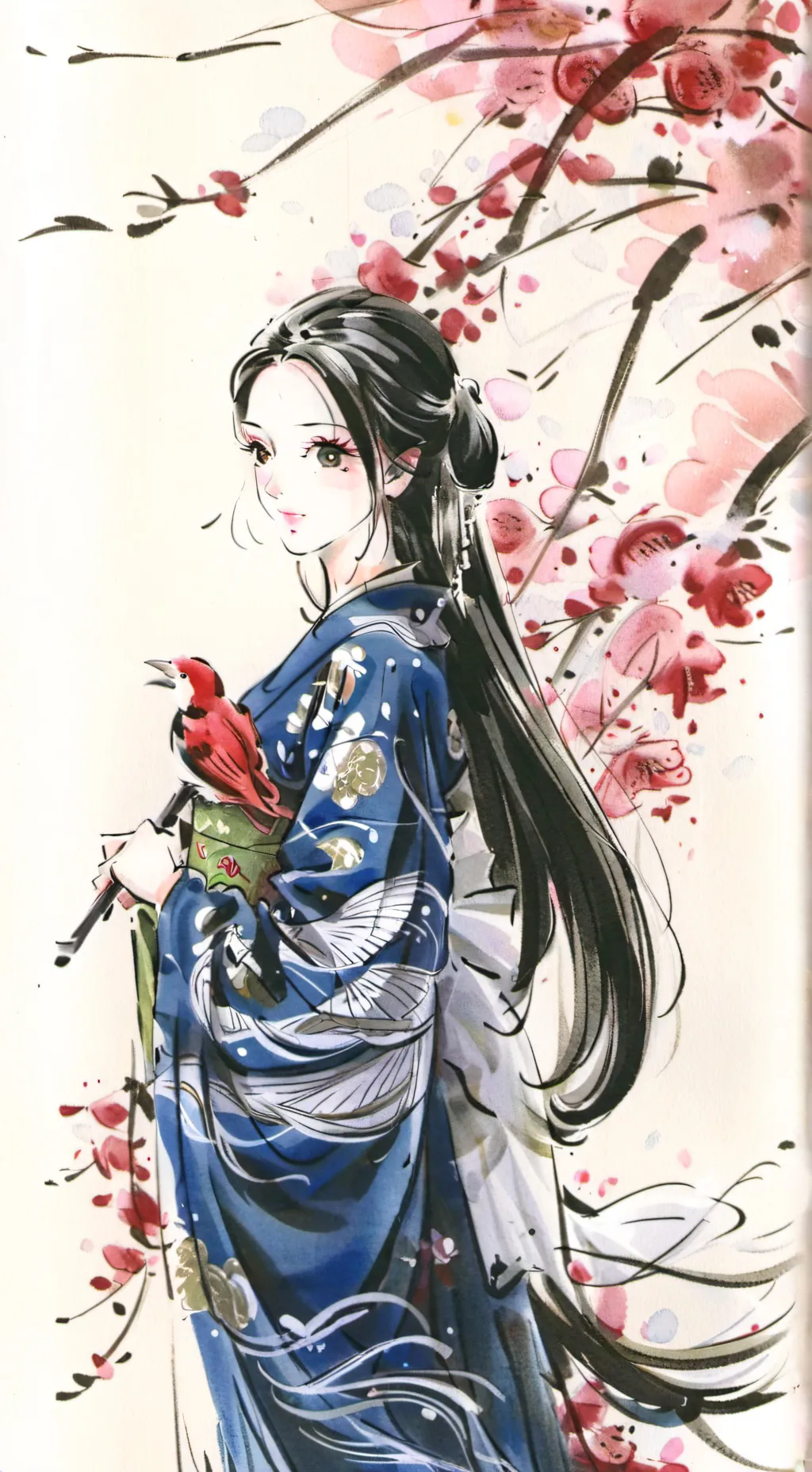 ai character: Ayaka (check bio) background