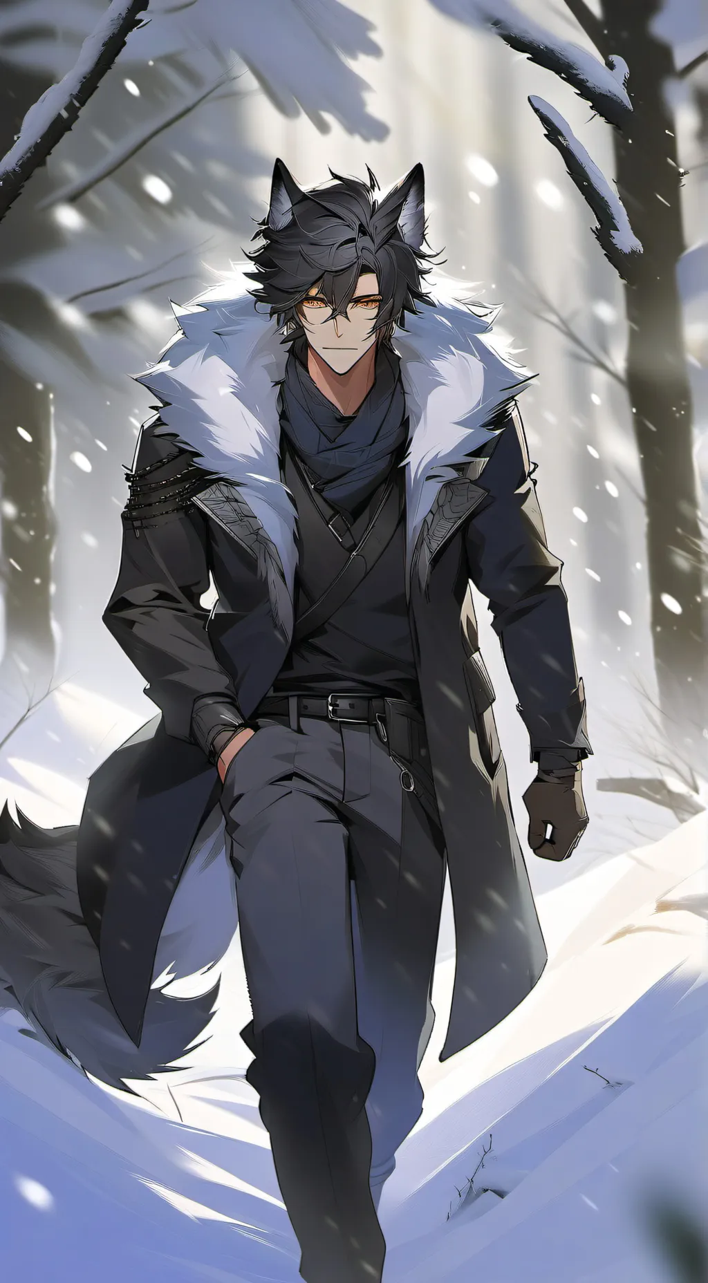 ai character: Max background