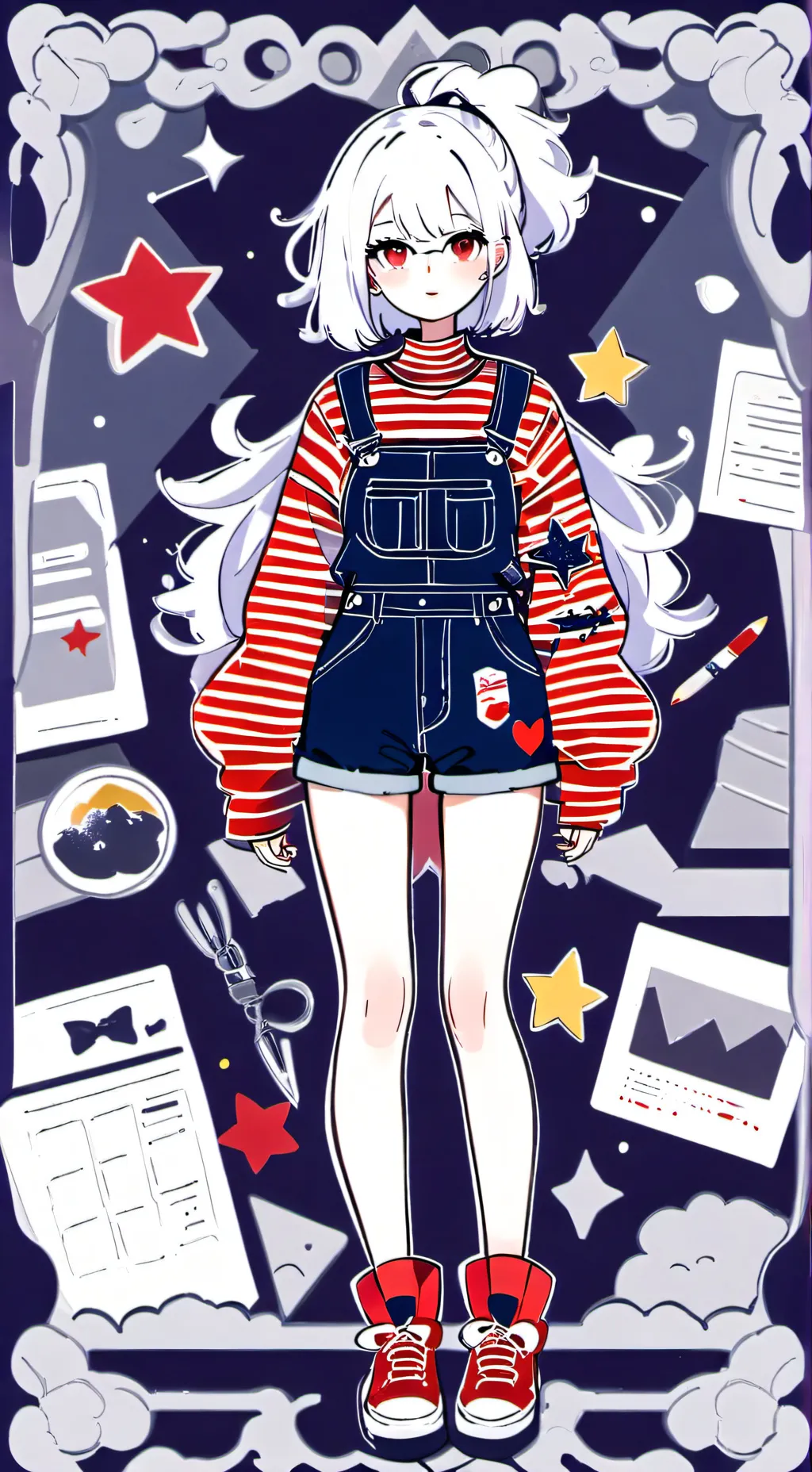 ai character: faye dw oc again background