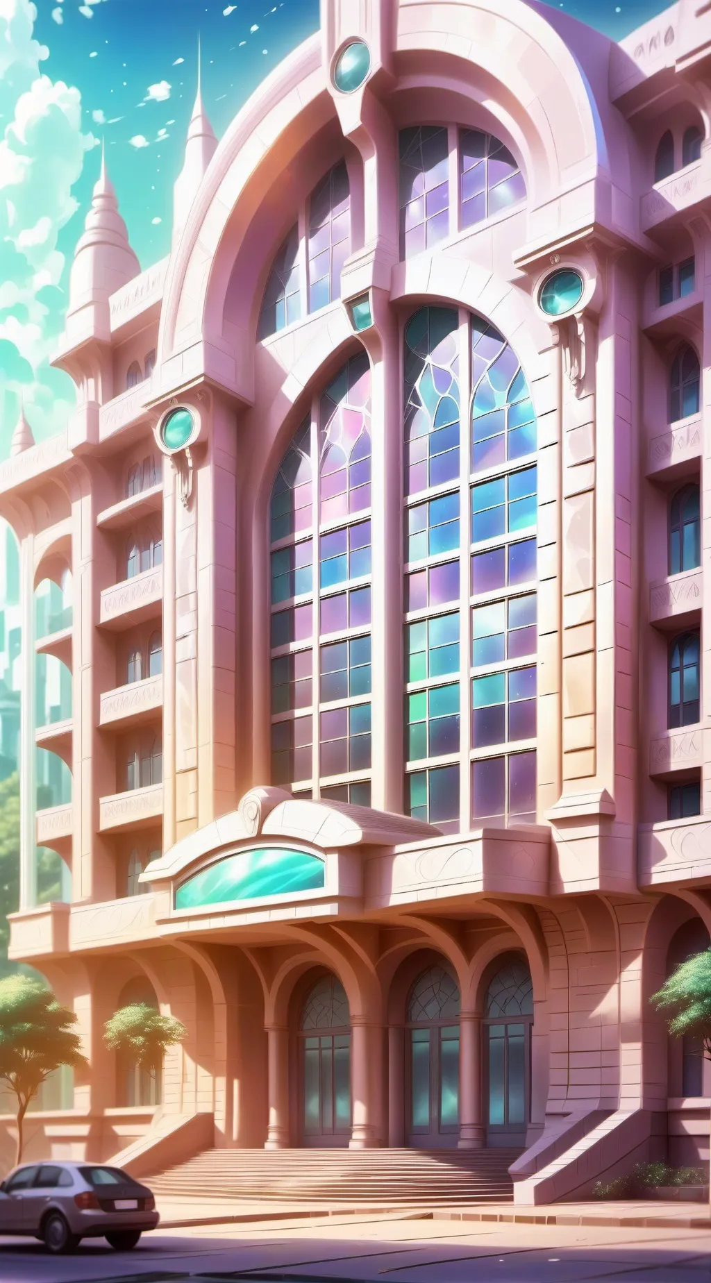 ai character: Sunshine Academy  background