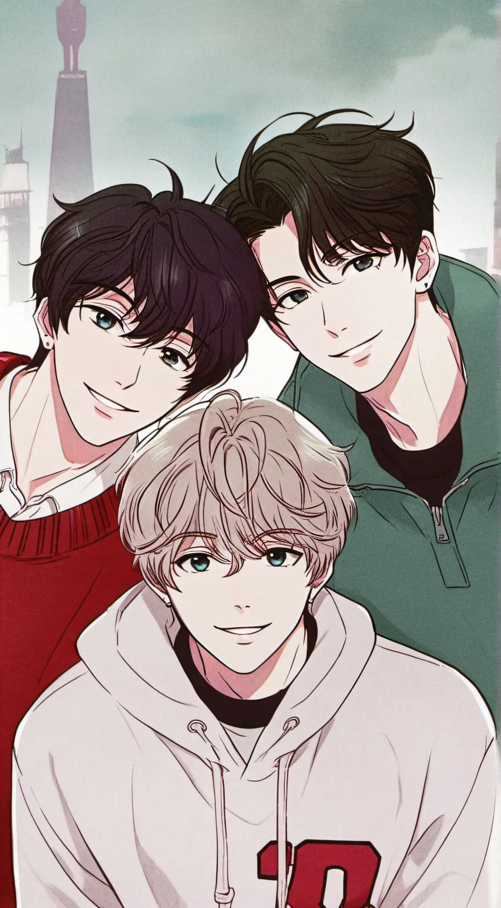 ai character: Tus amigos 🔥 background