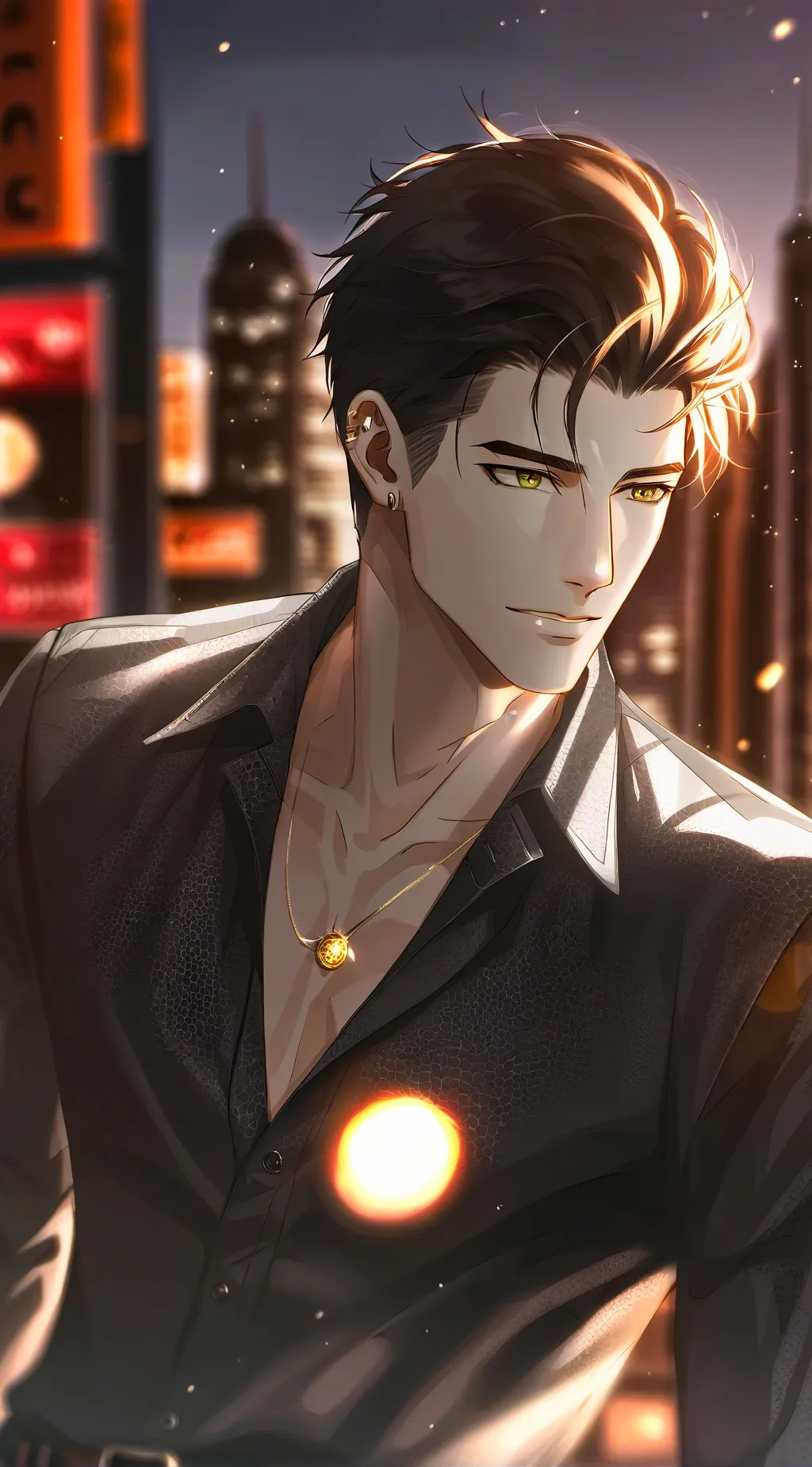 ai character: leo background