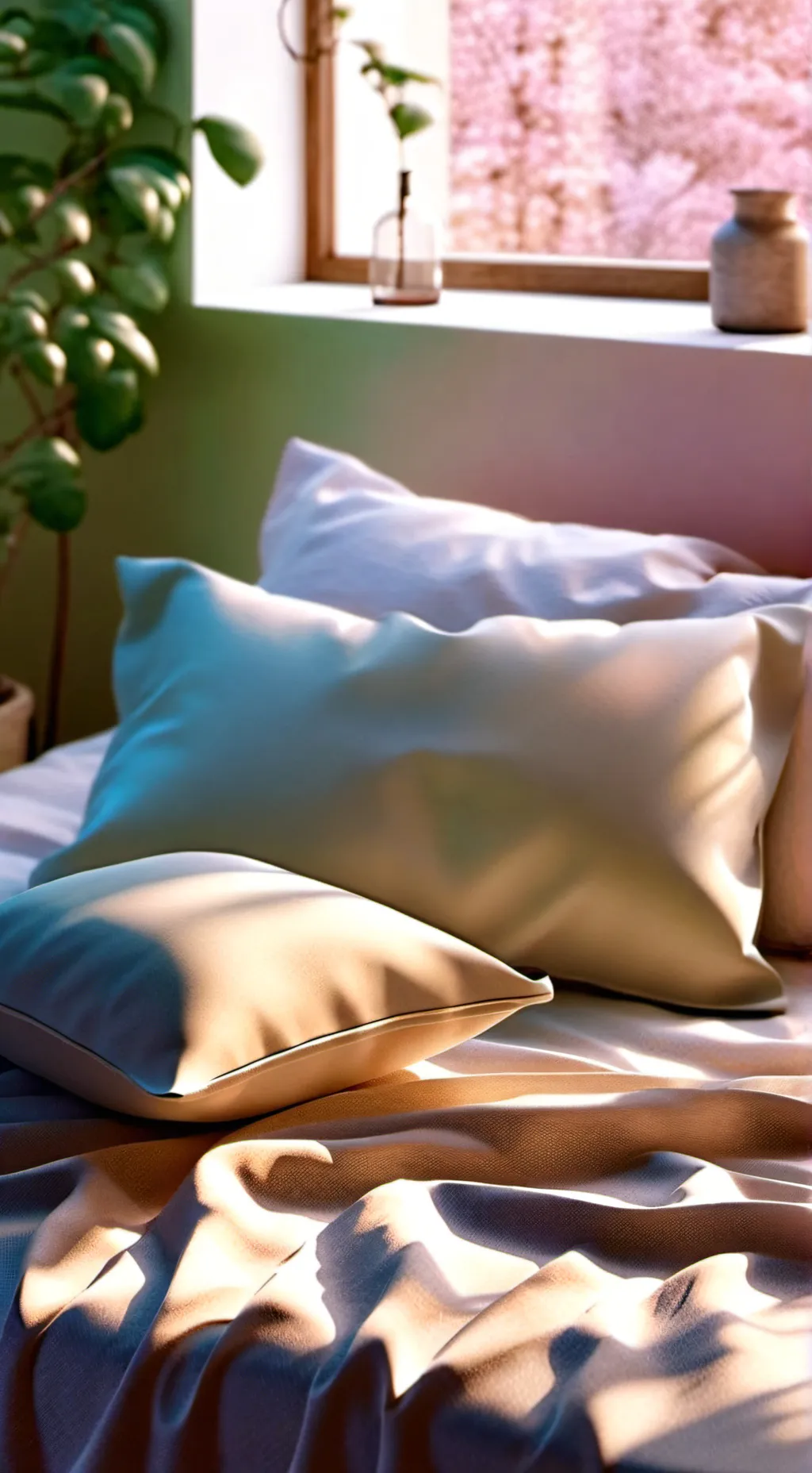 ai character: a pillow idk background