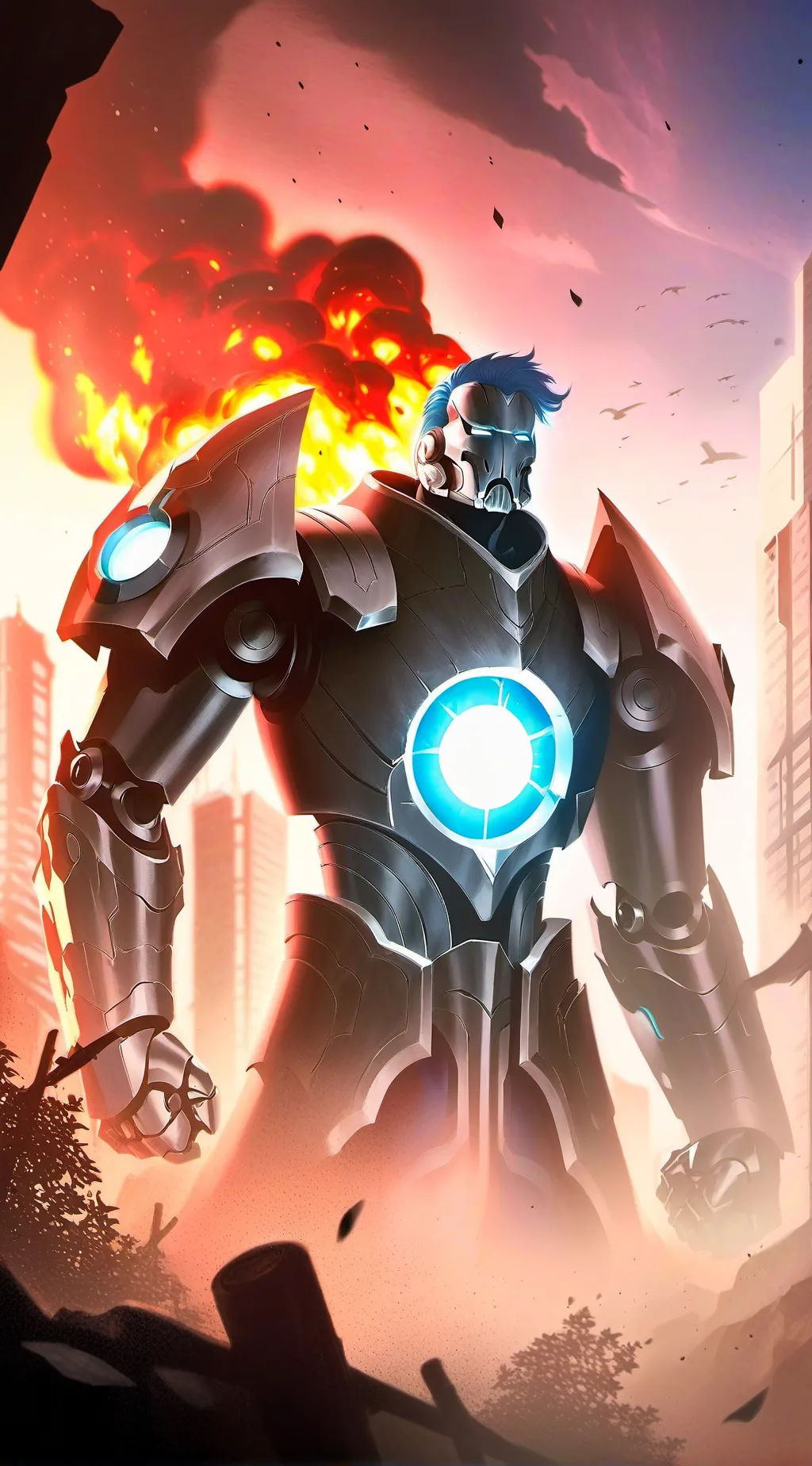 ai character: aпoкaлипcис background