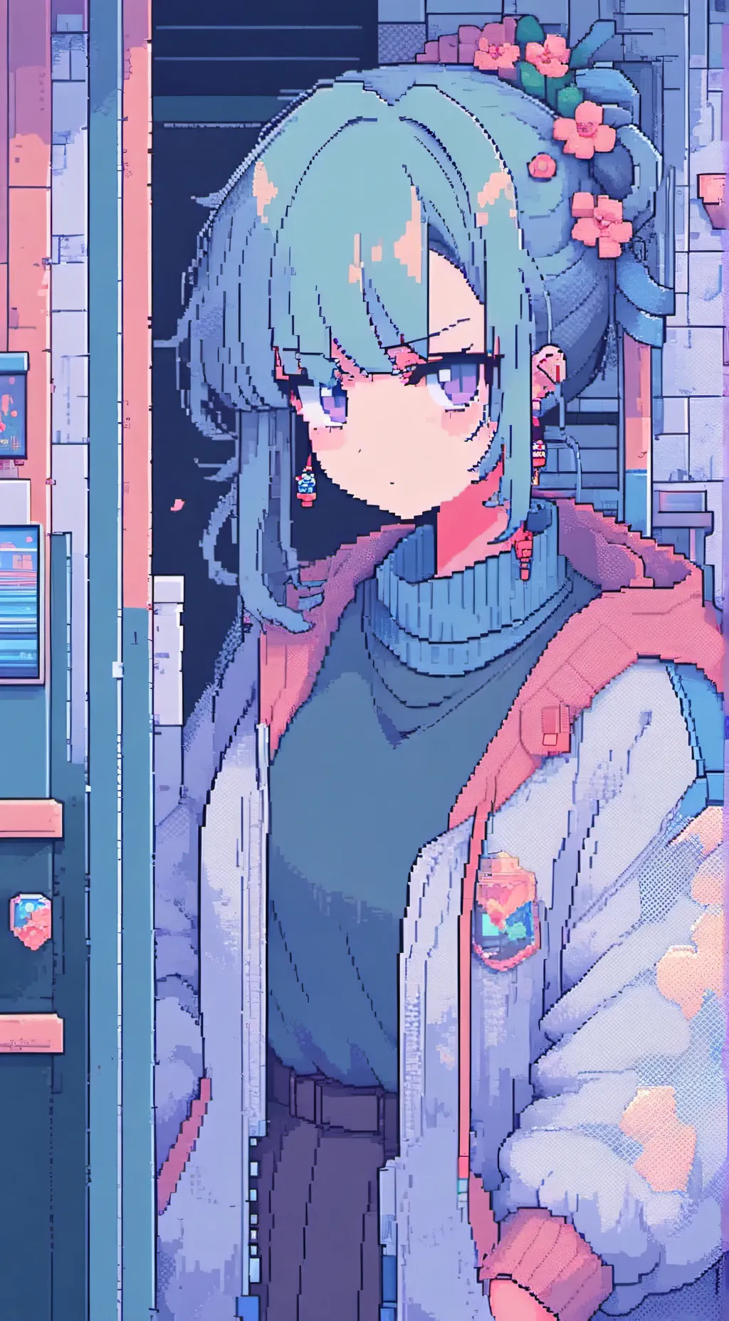 ai character: Figured out background