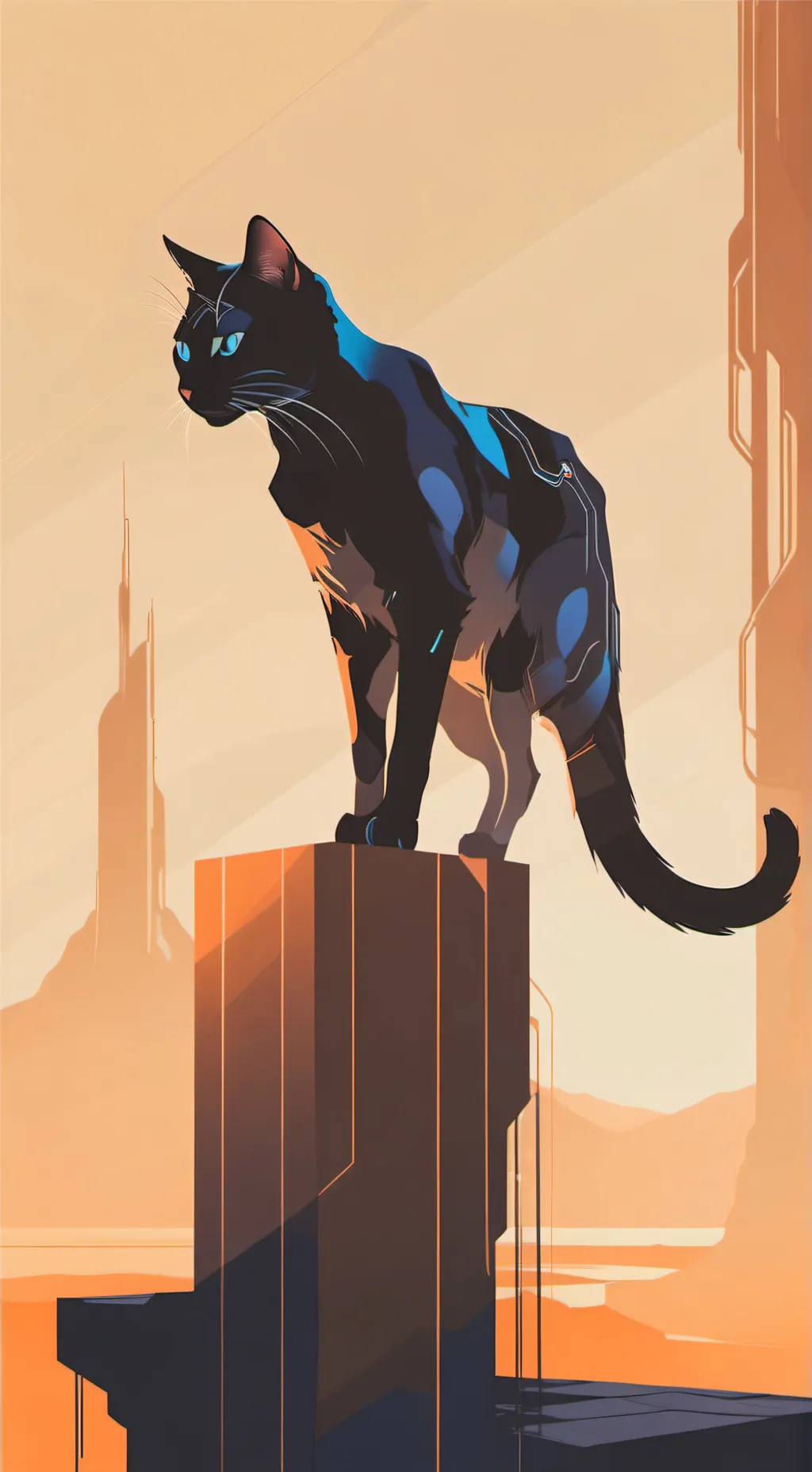 ai character: Spirit guide background