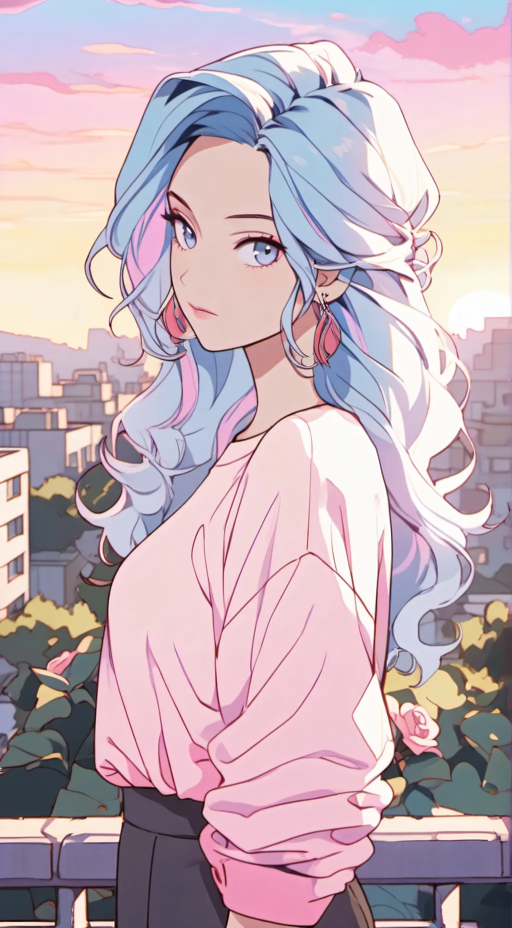 ai character: mia 💘 background