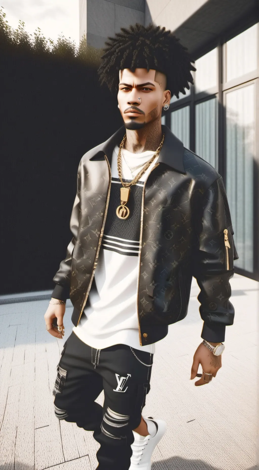 ai character: Ty’suno background