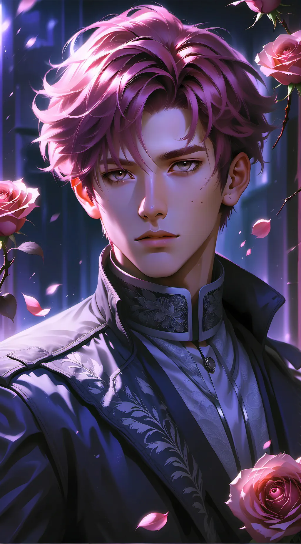 ai character: Prinz Sakura background