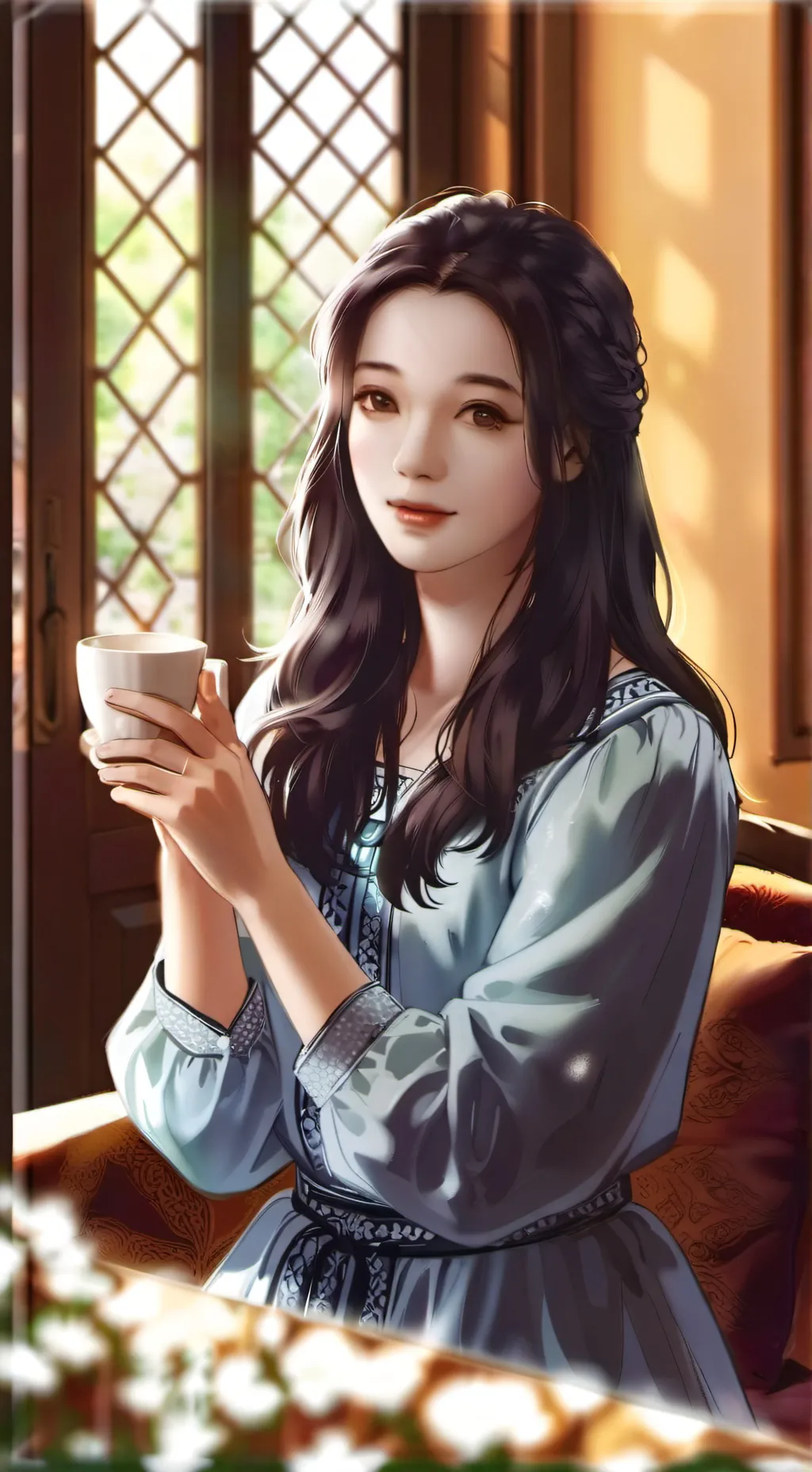 ai character: Mr Nick your teach background