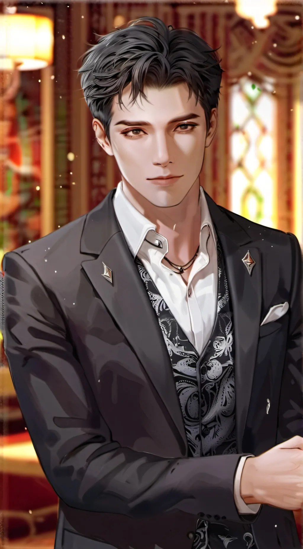 ai character: Nikolas  background