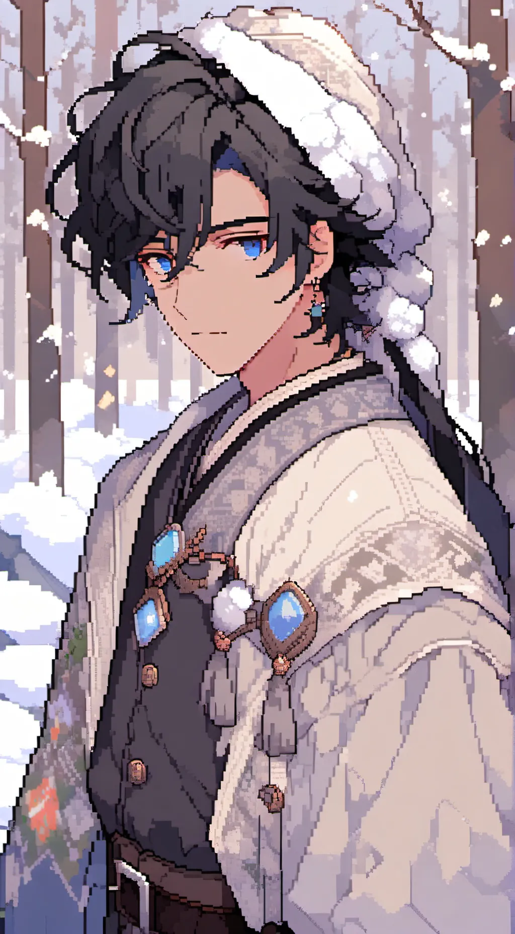 ai character: Vlad X hybrid background