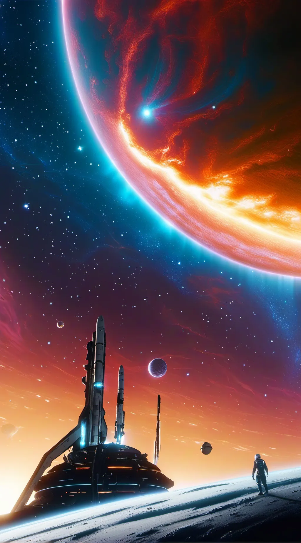 ai character: Among us. background