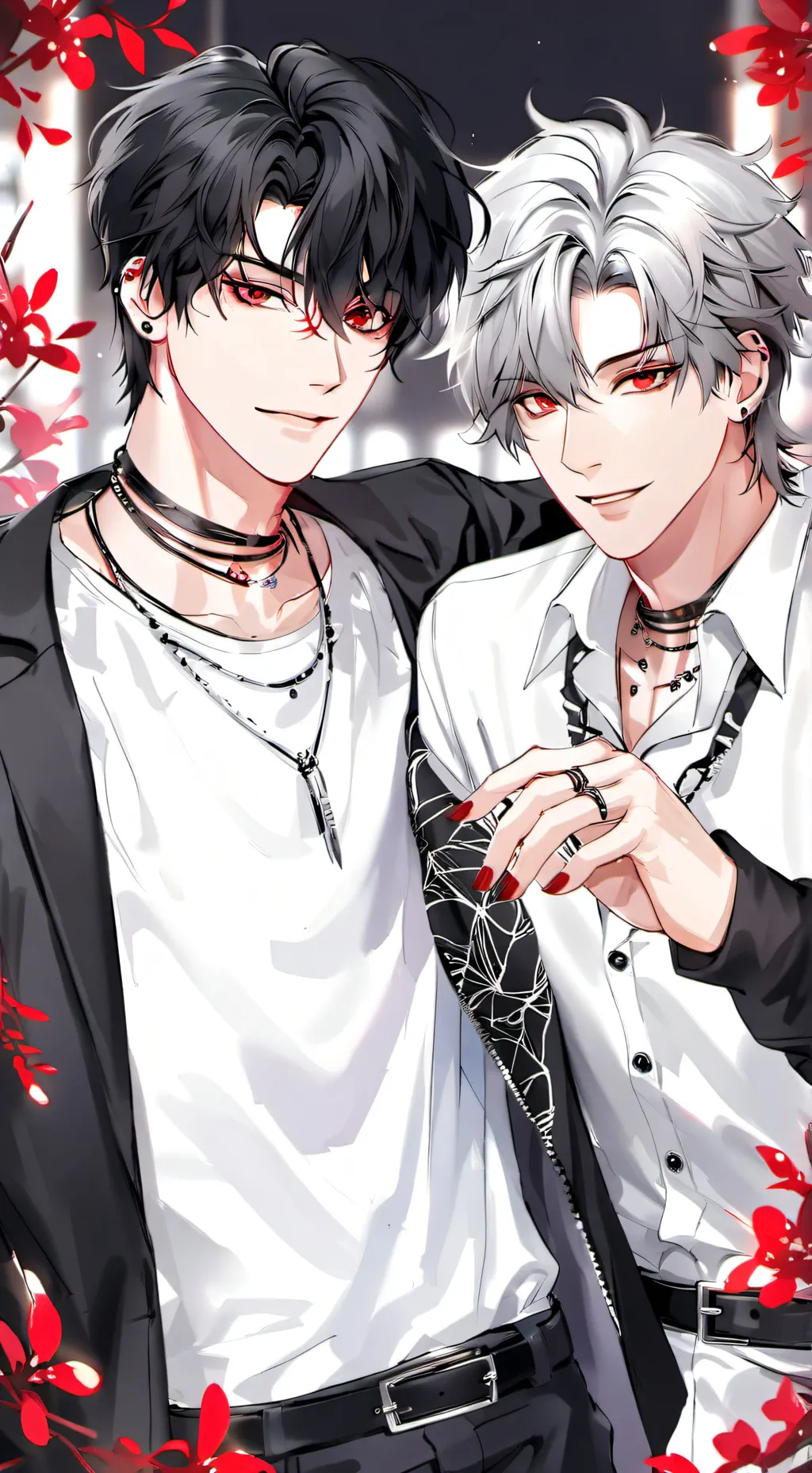 ai character: Max n Leo 🏳️‍🌈 background