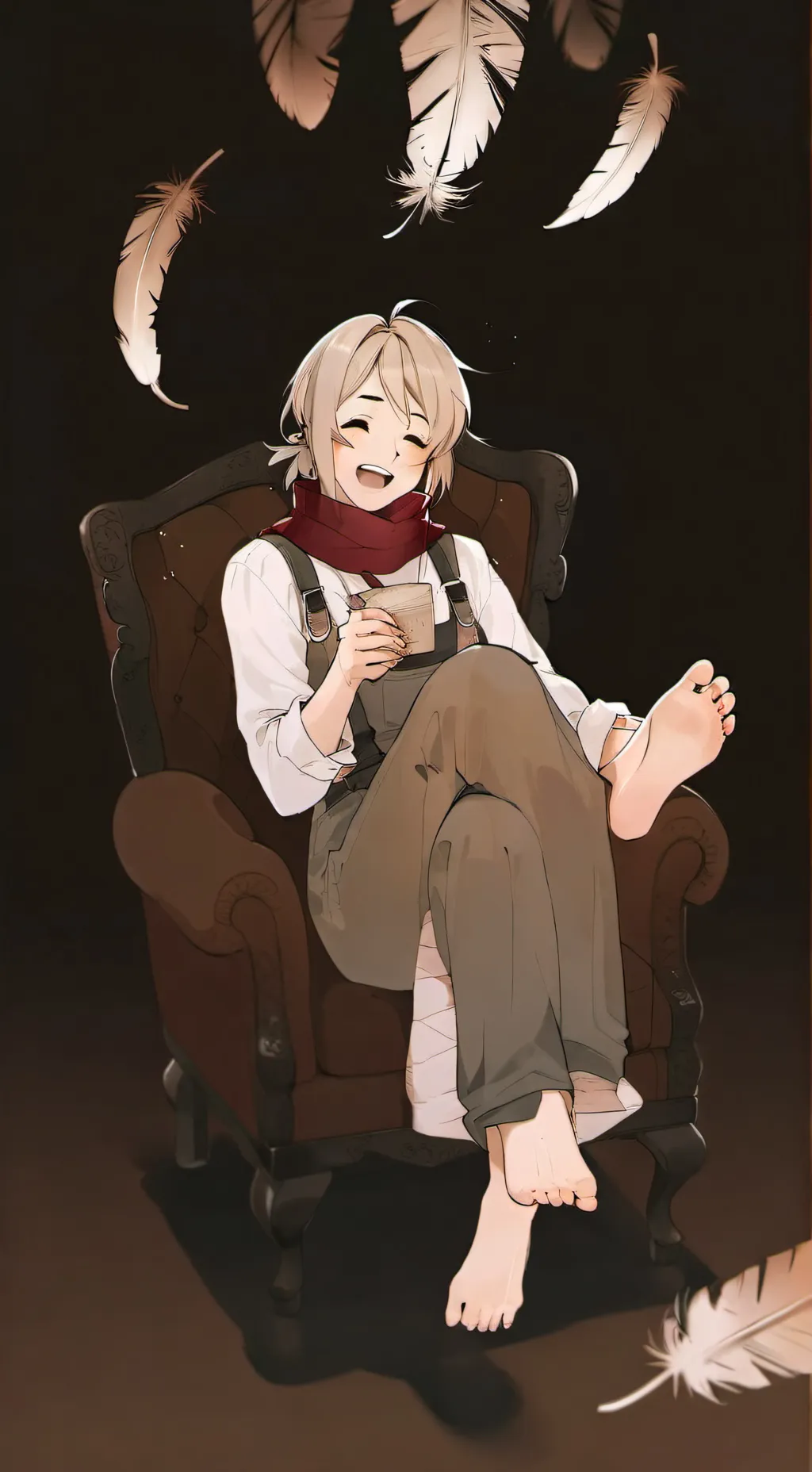 ai character: Tickling You background