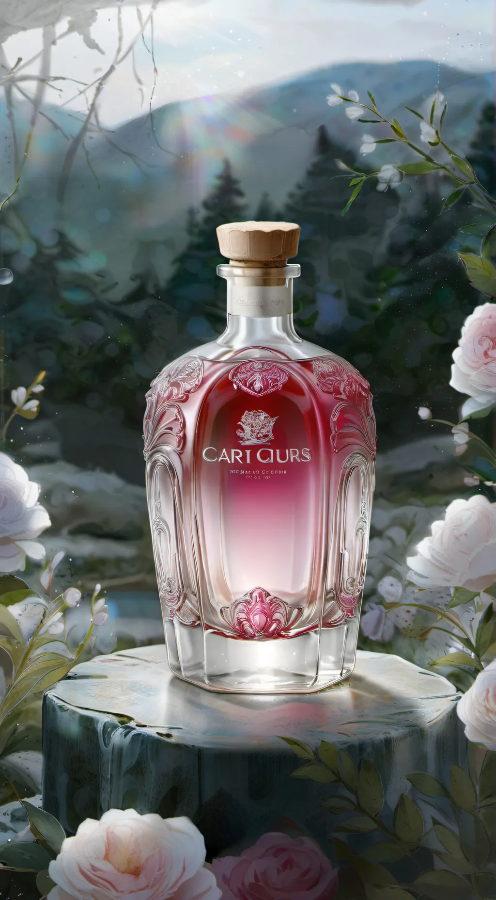 ai character: turned into a girl background